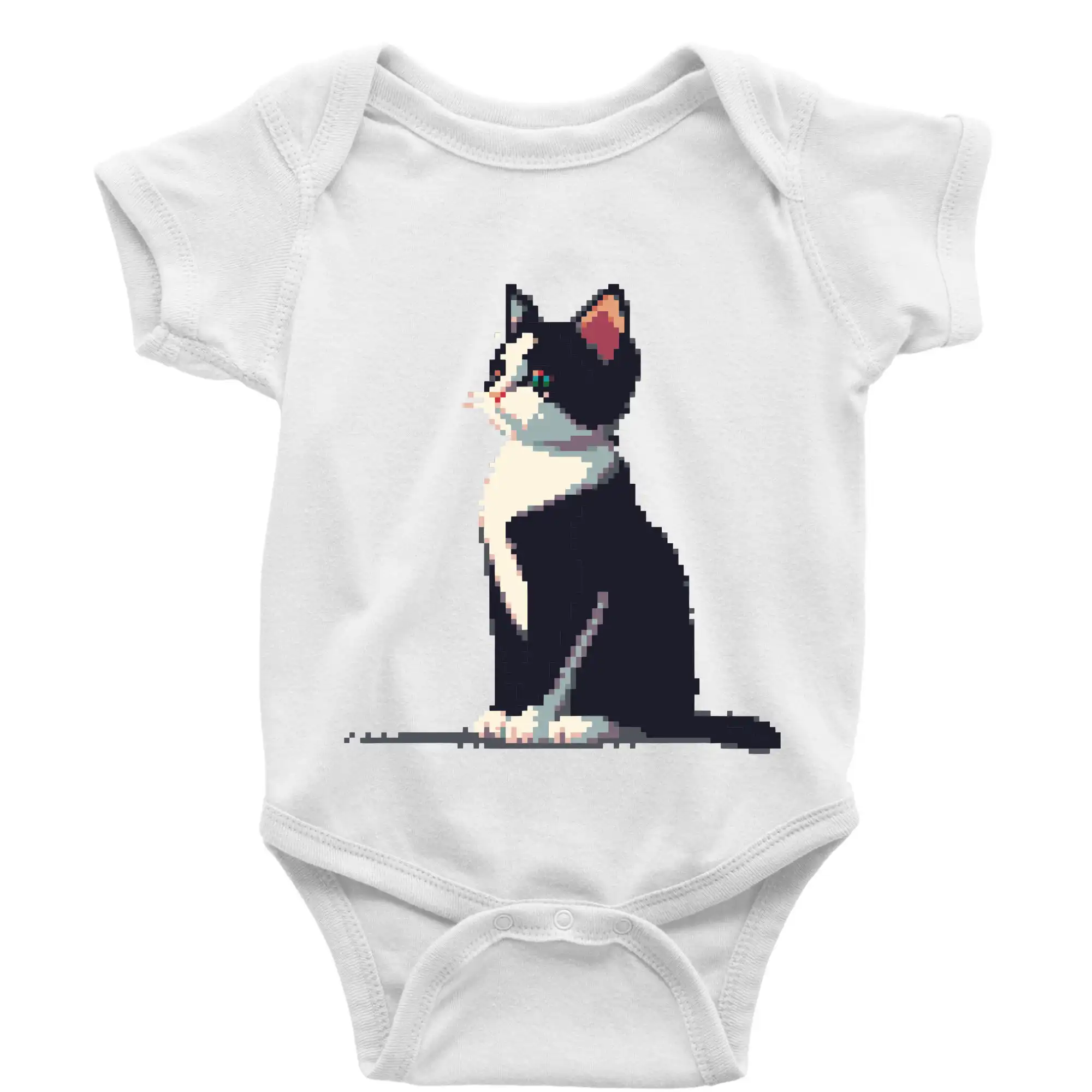 Mourovatá kočka pixel