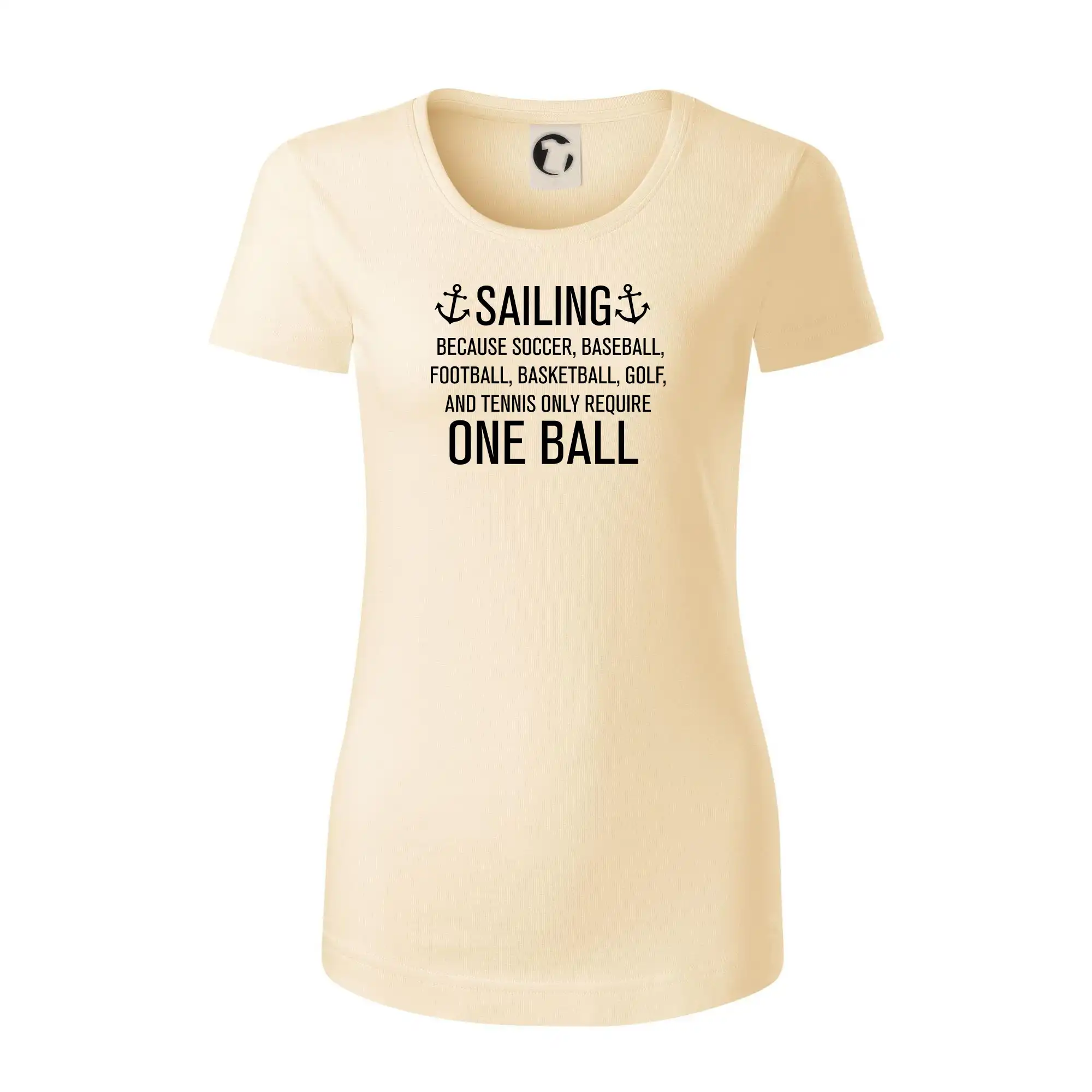 Sailing beacause one ball