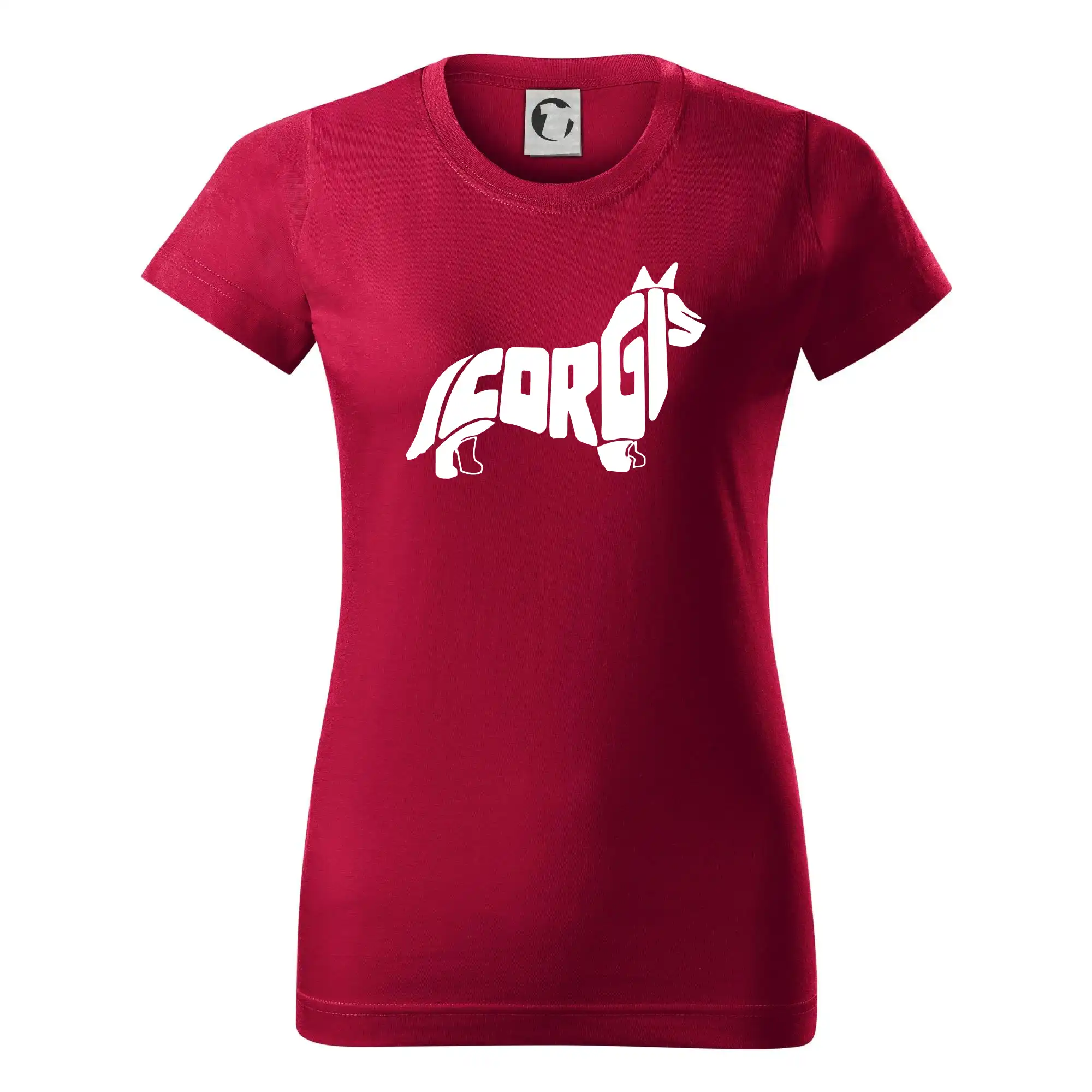 Corgi - nápis v těle