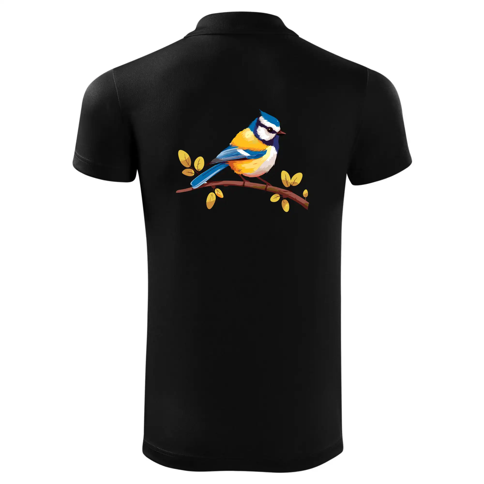 Sýkorka modřinka kreslená