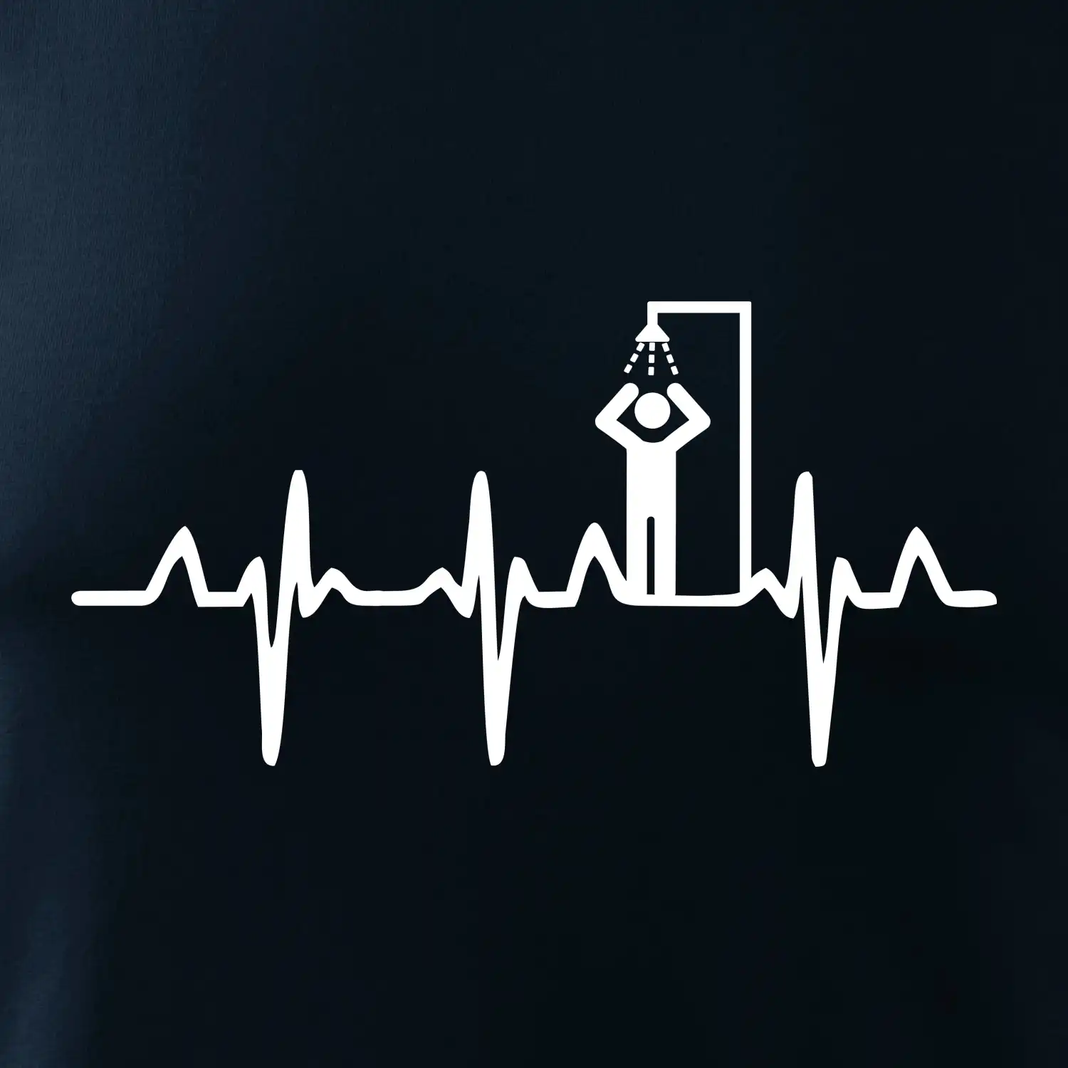 EKG otužování sprcha