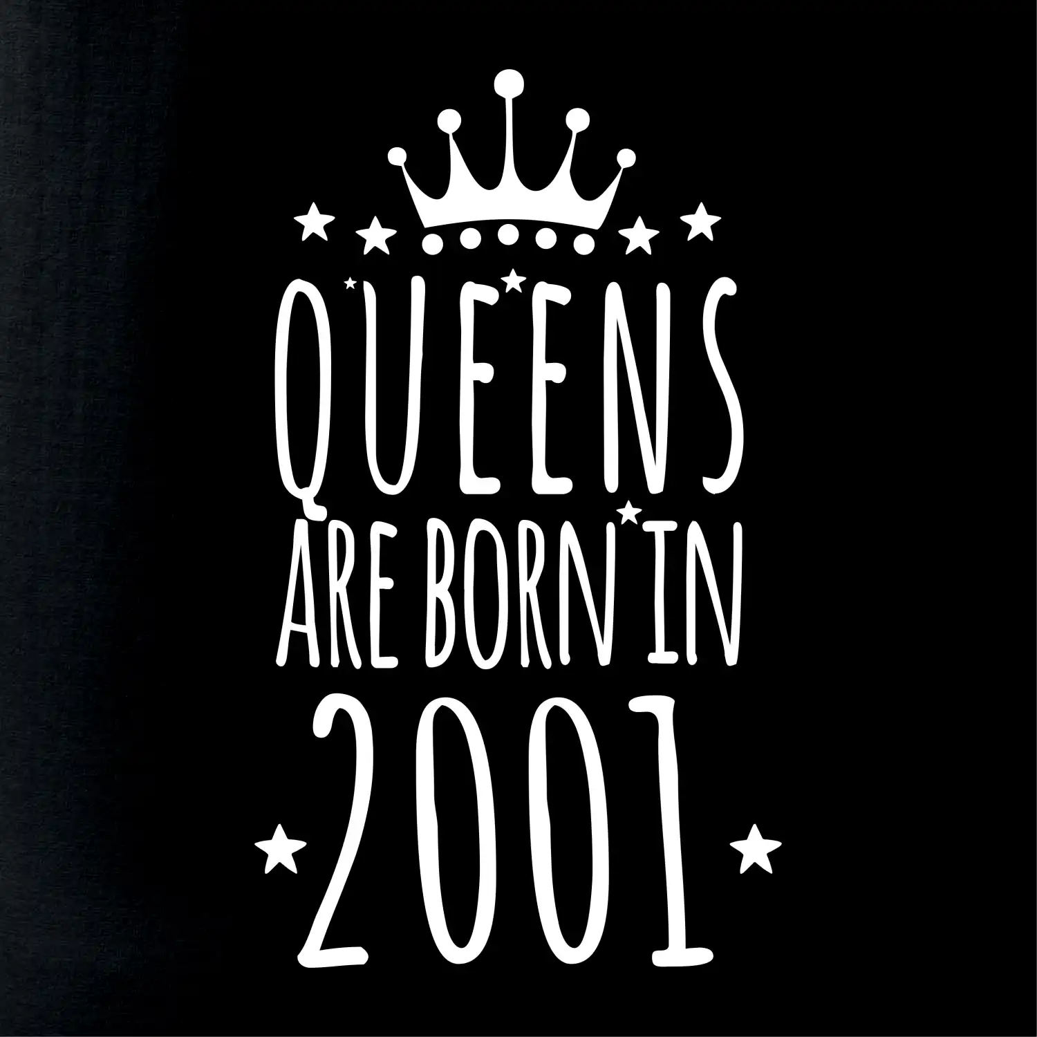 Queens are born in 2001