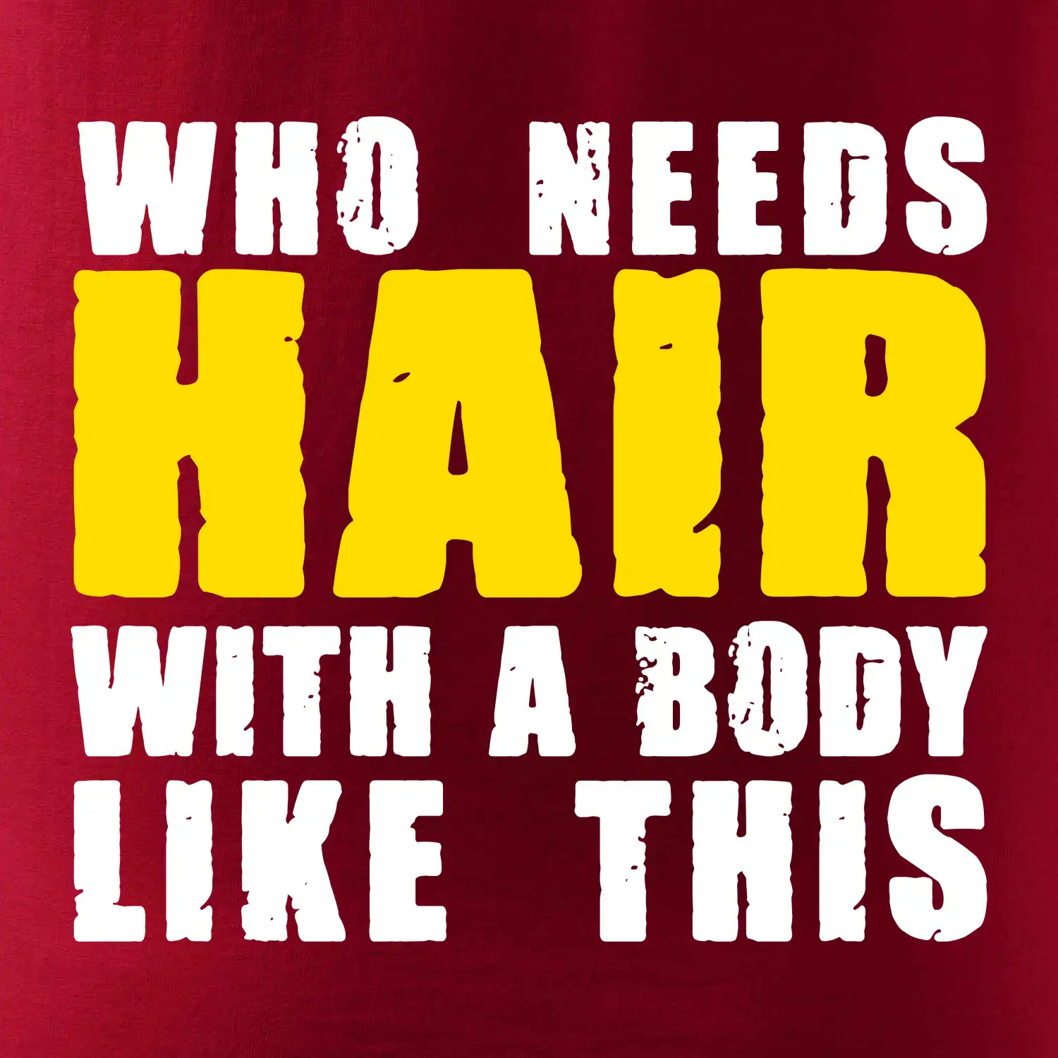 Who Needs Hair With A Body Like This