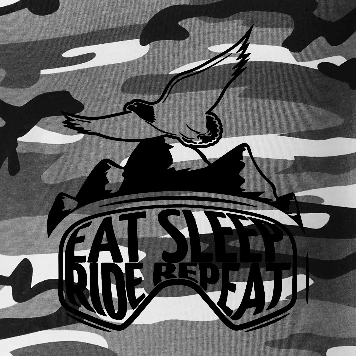 Eat sleep ride repeat - hory