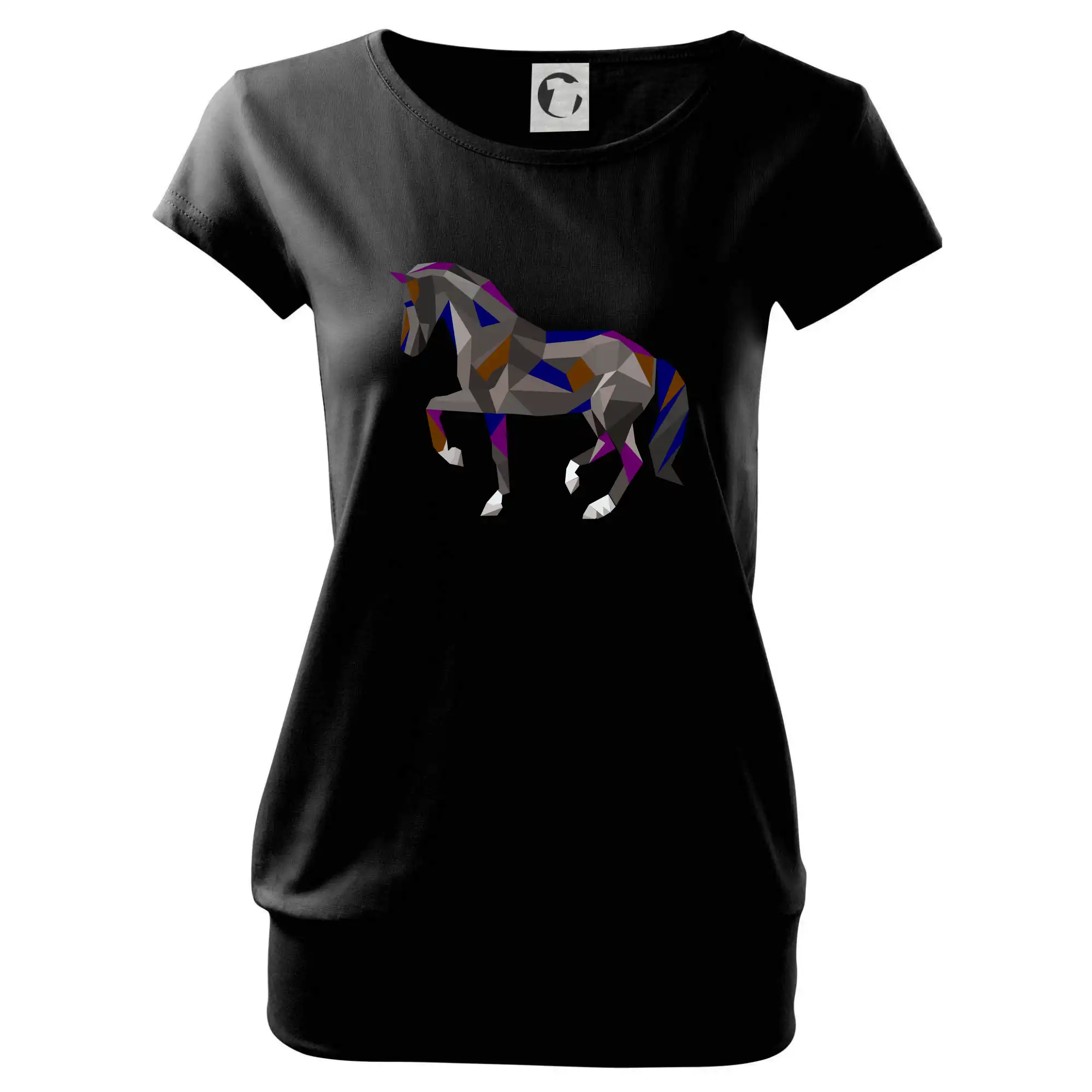 Kůň geometrie barevný