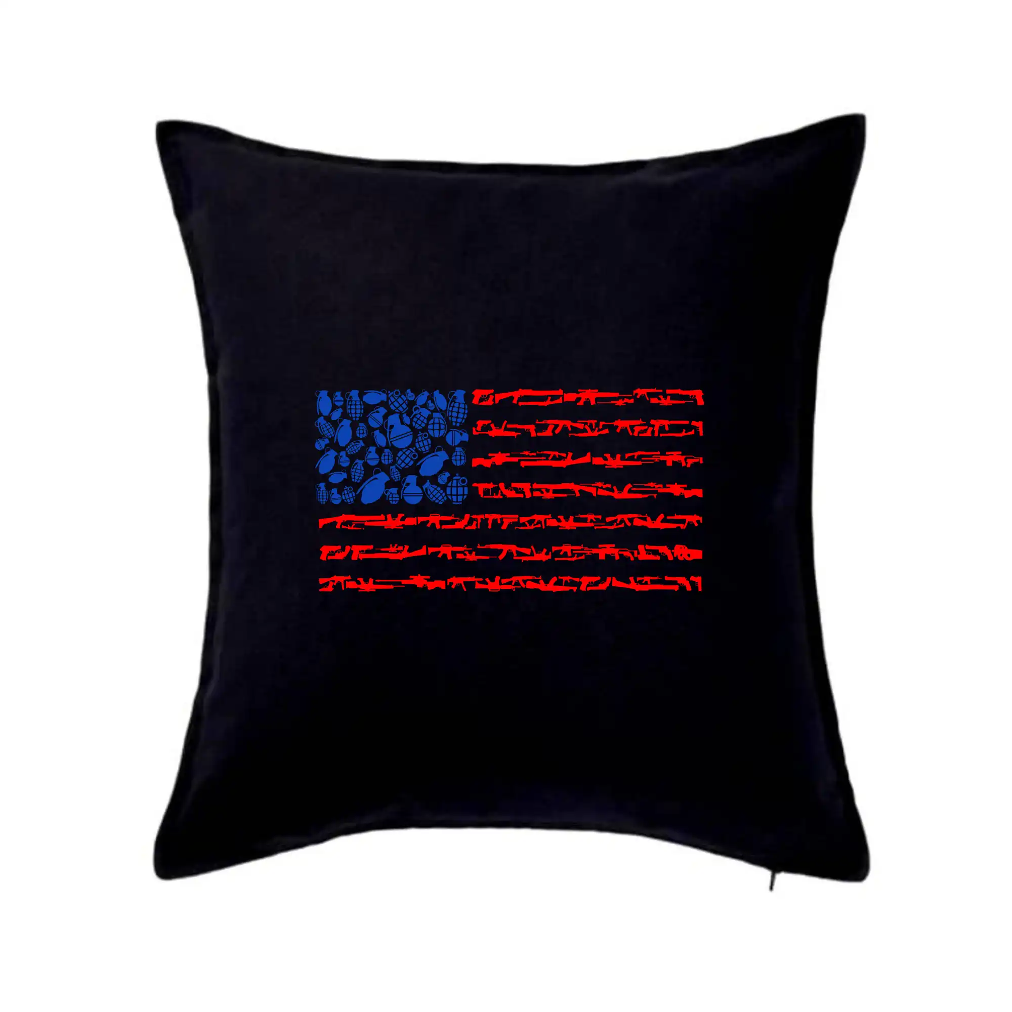 Tričká USA - USA vlajka - zbrane - Vankúš 50x50