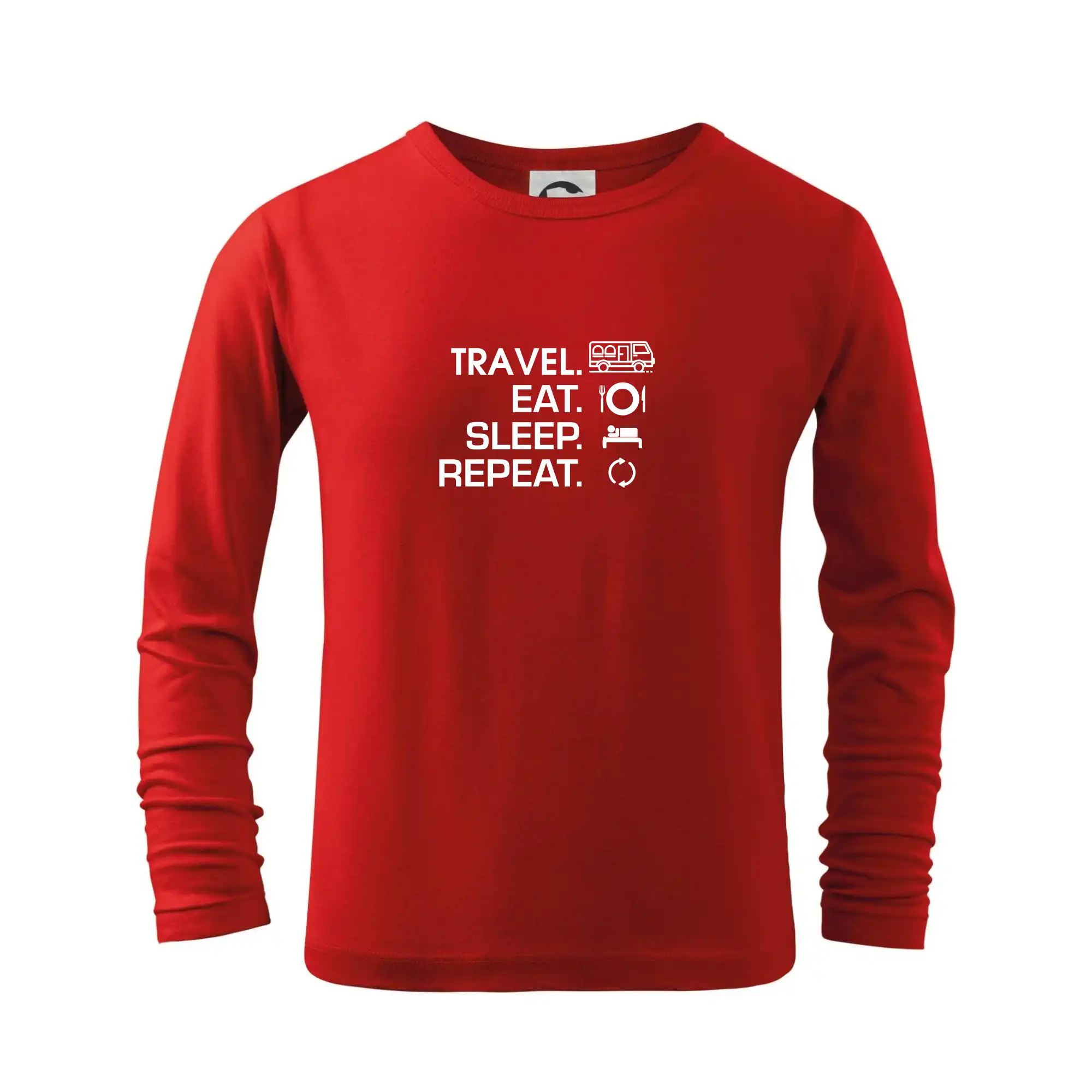 Eat sleep travel - Van