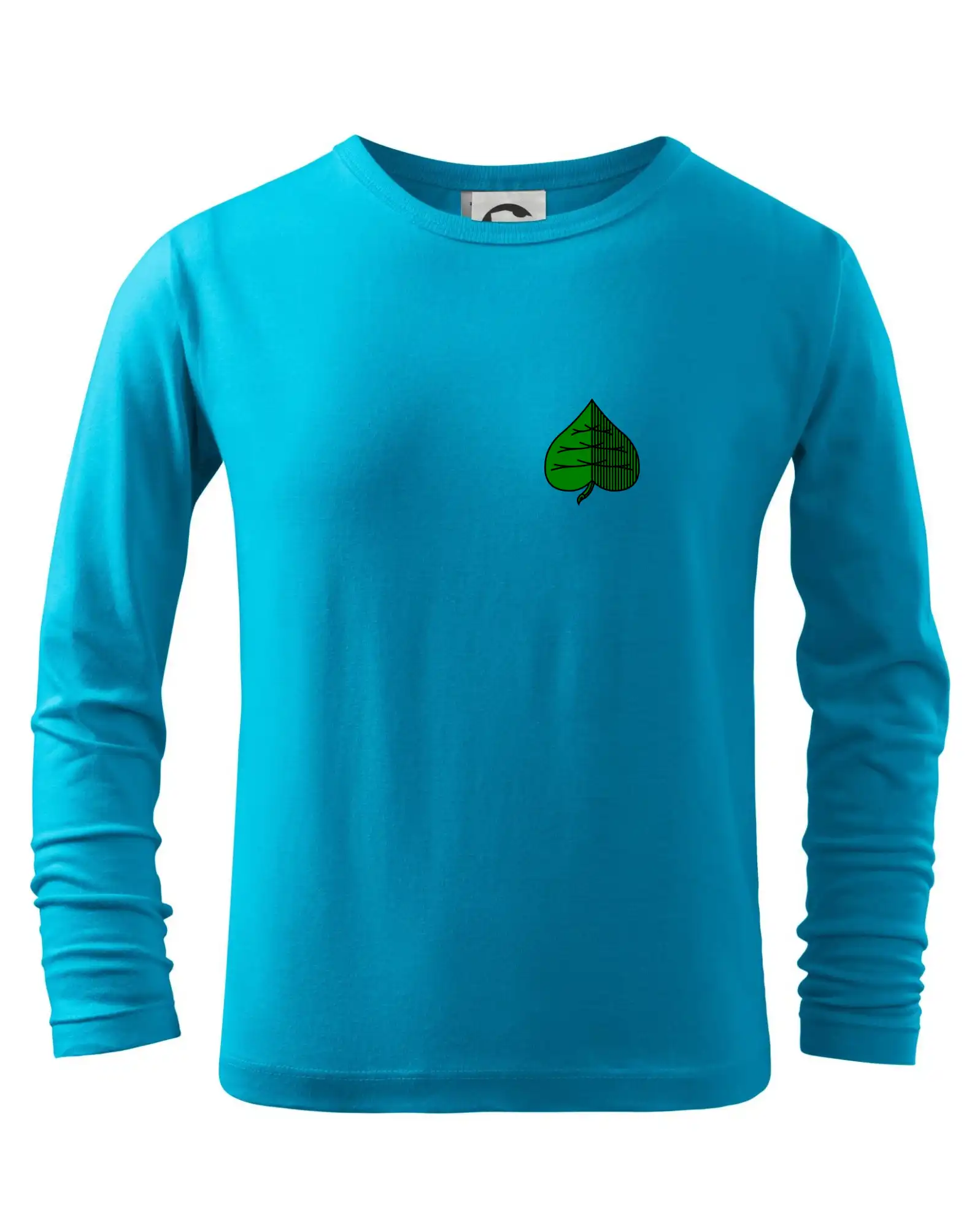 Tričká pre hráčov - Prší - Zelený - prso - Tričko detské Long Sleeve