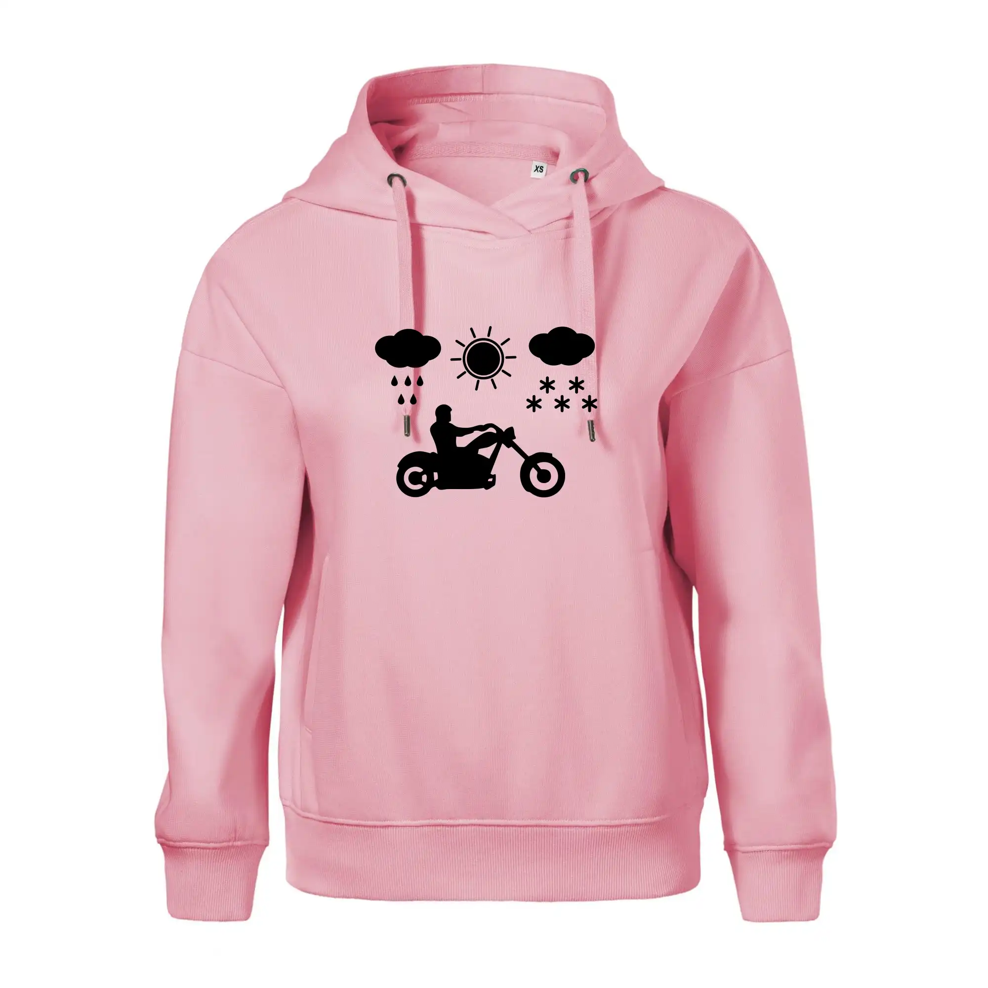 Motorkář za každého počasí - chopper