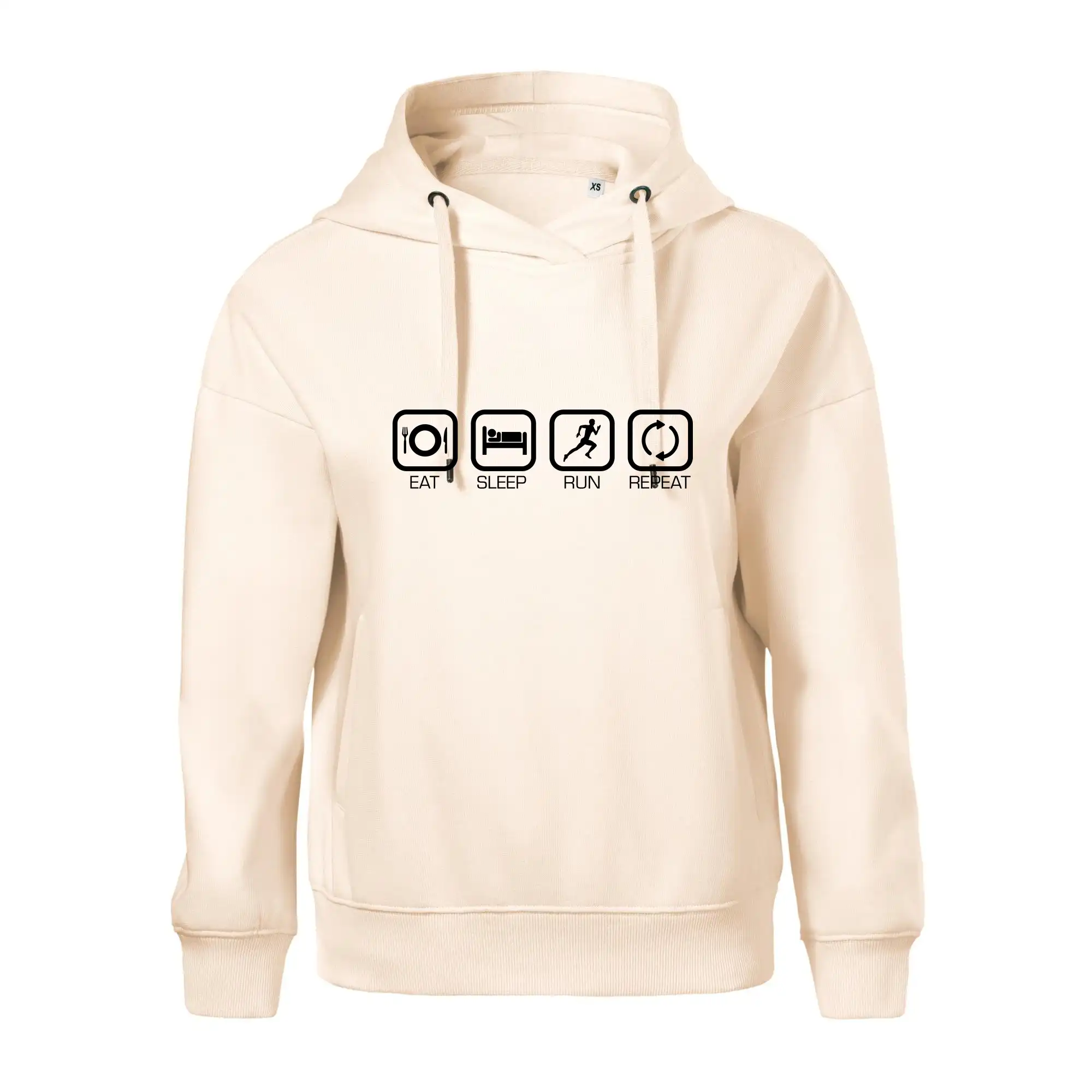 Eat sleep run repeat v řadě