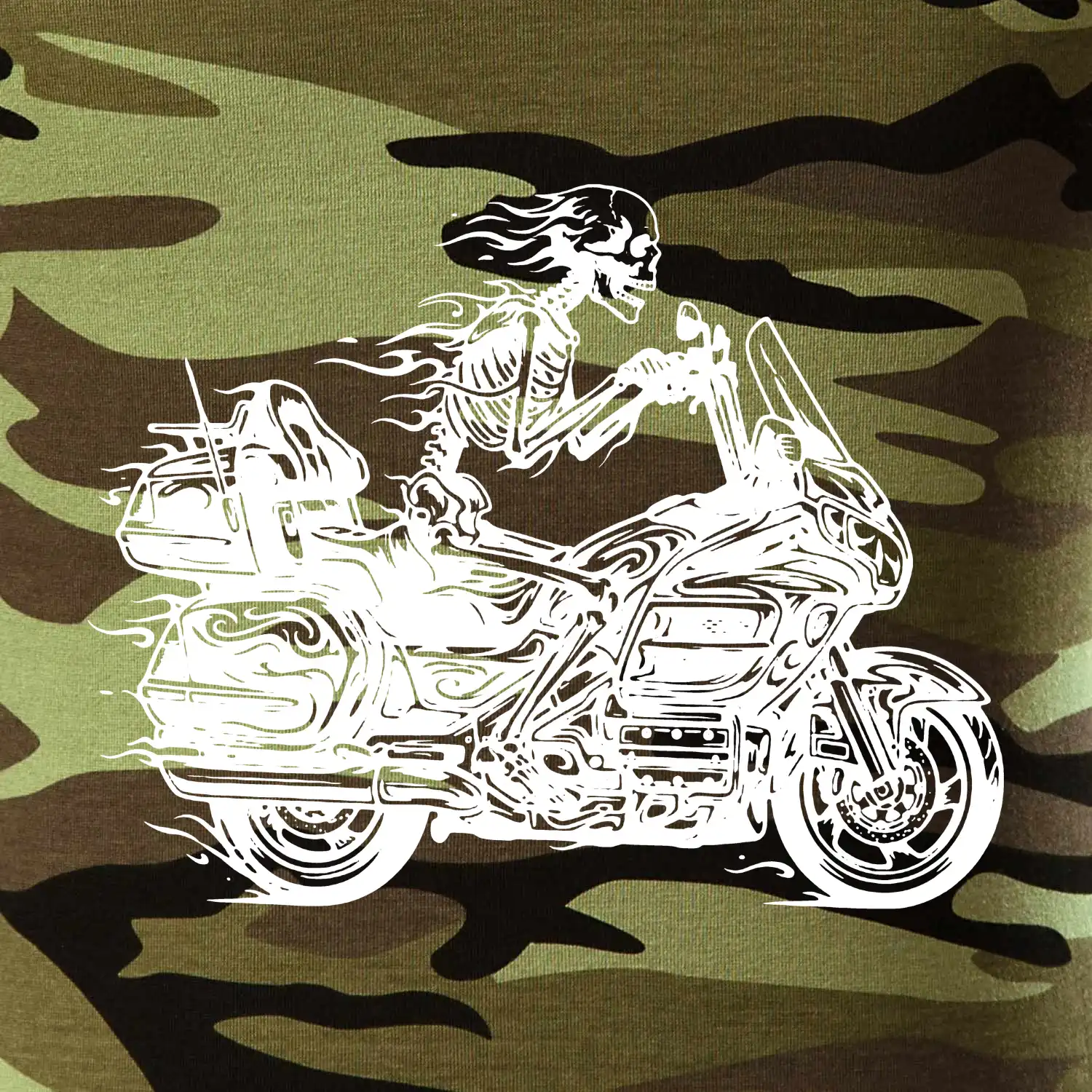 Cestovní motorka kostra