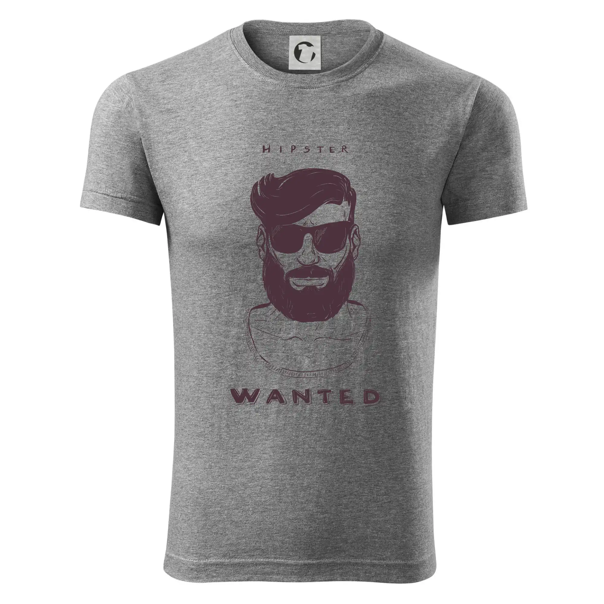 Tričká s fúzikmi - Hipster wanted - Viper FIT - Pánske zúžené tričko