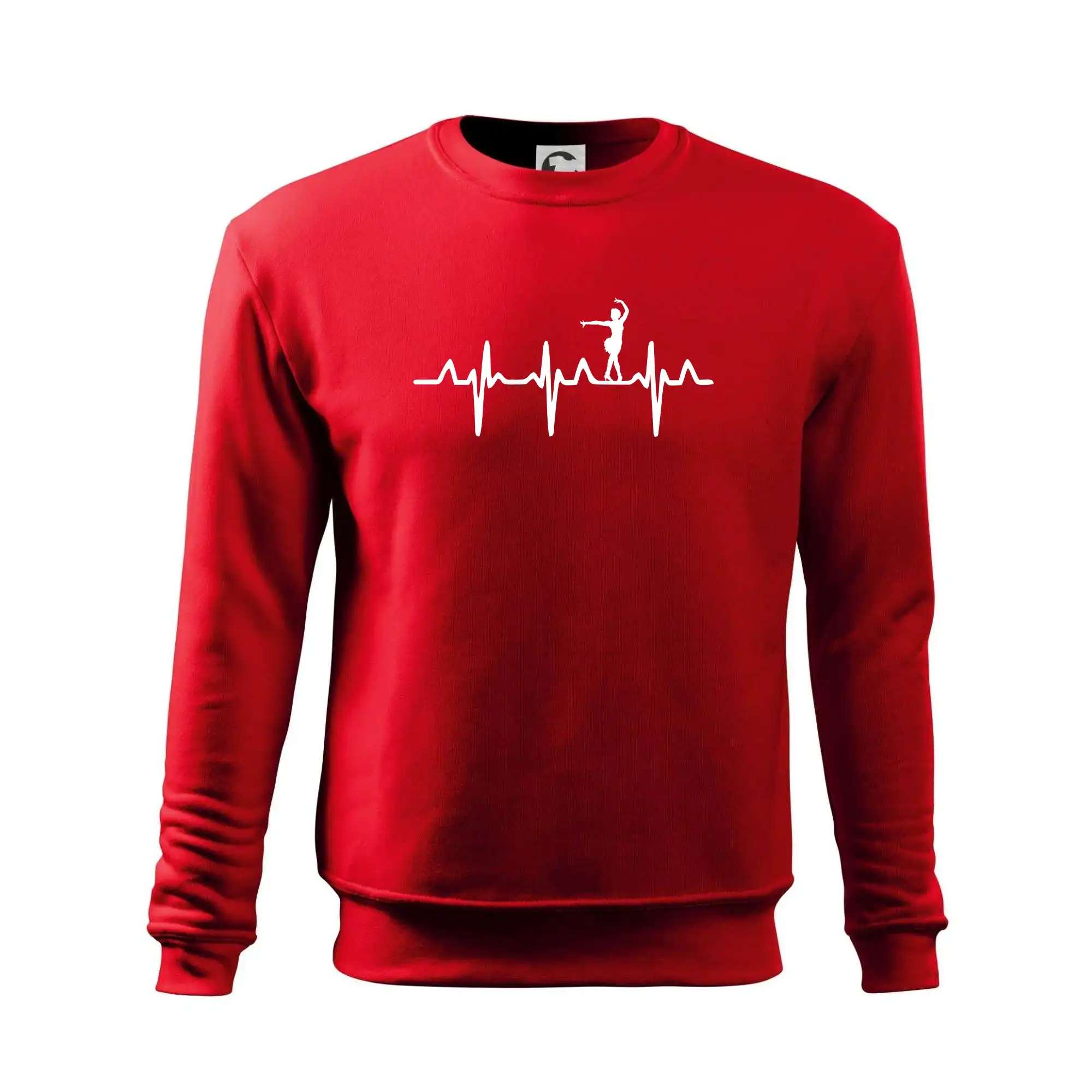 EKG tanečnice salsy