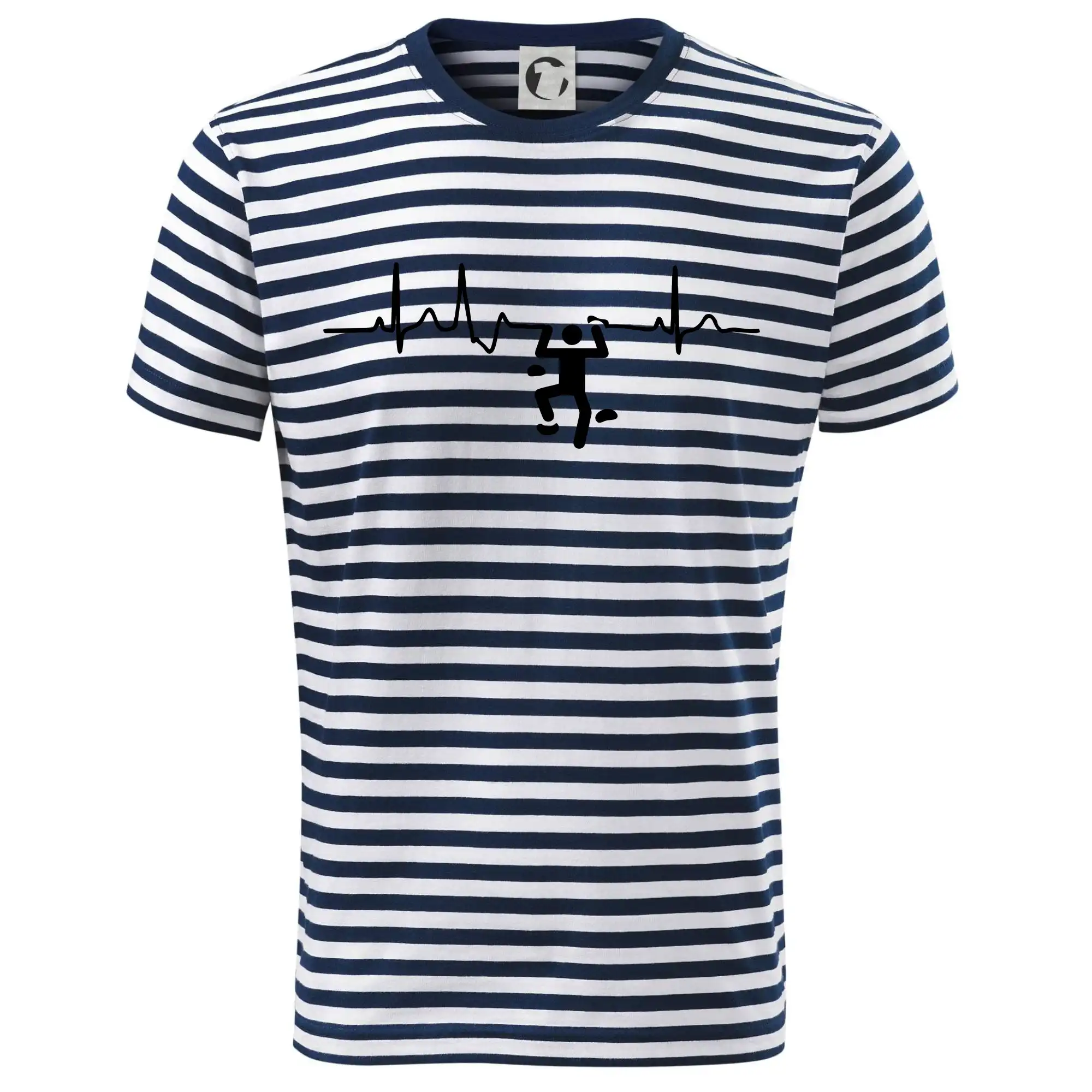 Trička pro horolezcov - EKG lezecká stěna - Dětské triko na vodu