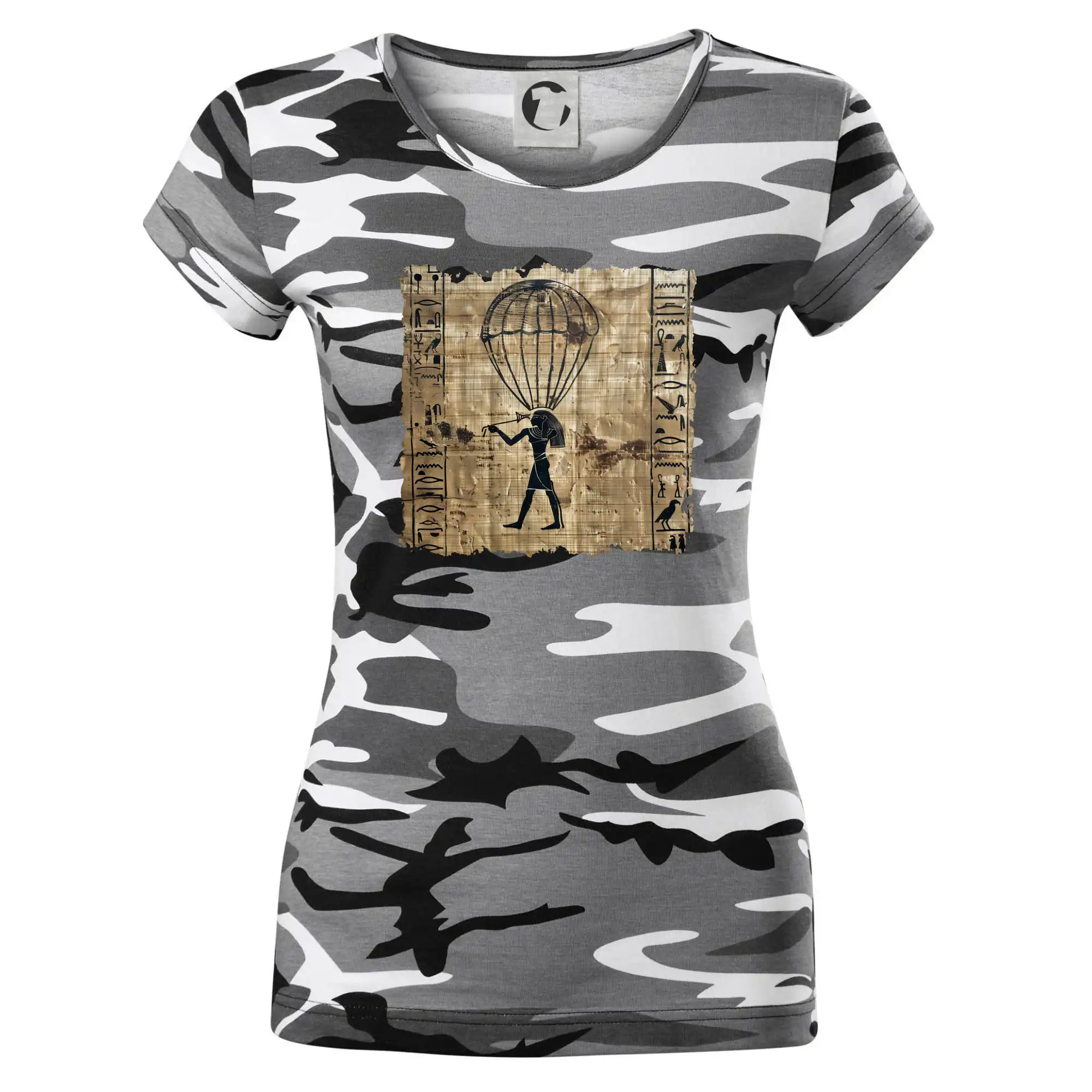 Egyptské hieroglyfy parašutista