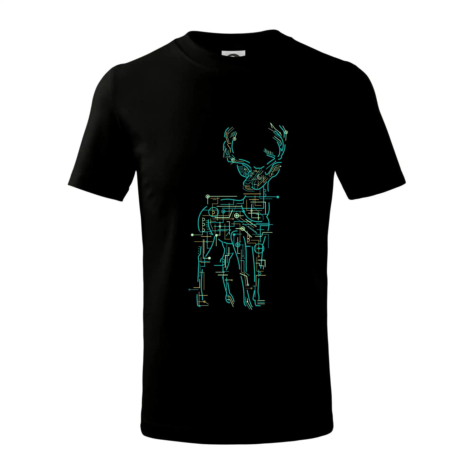 Grafické tričká - Electric Deer - Tričko detské bavlnené