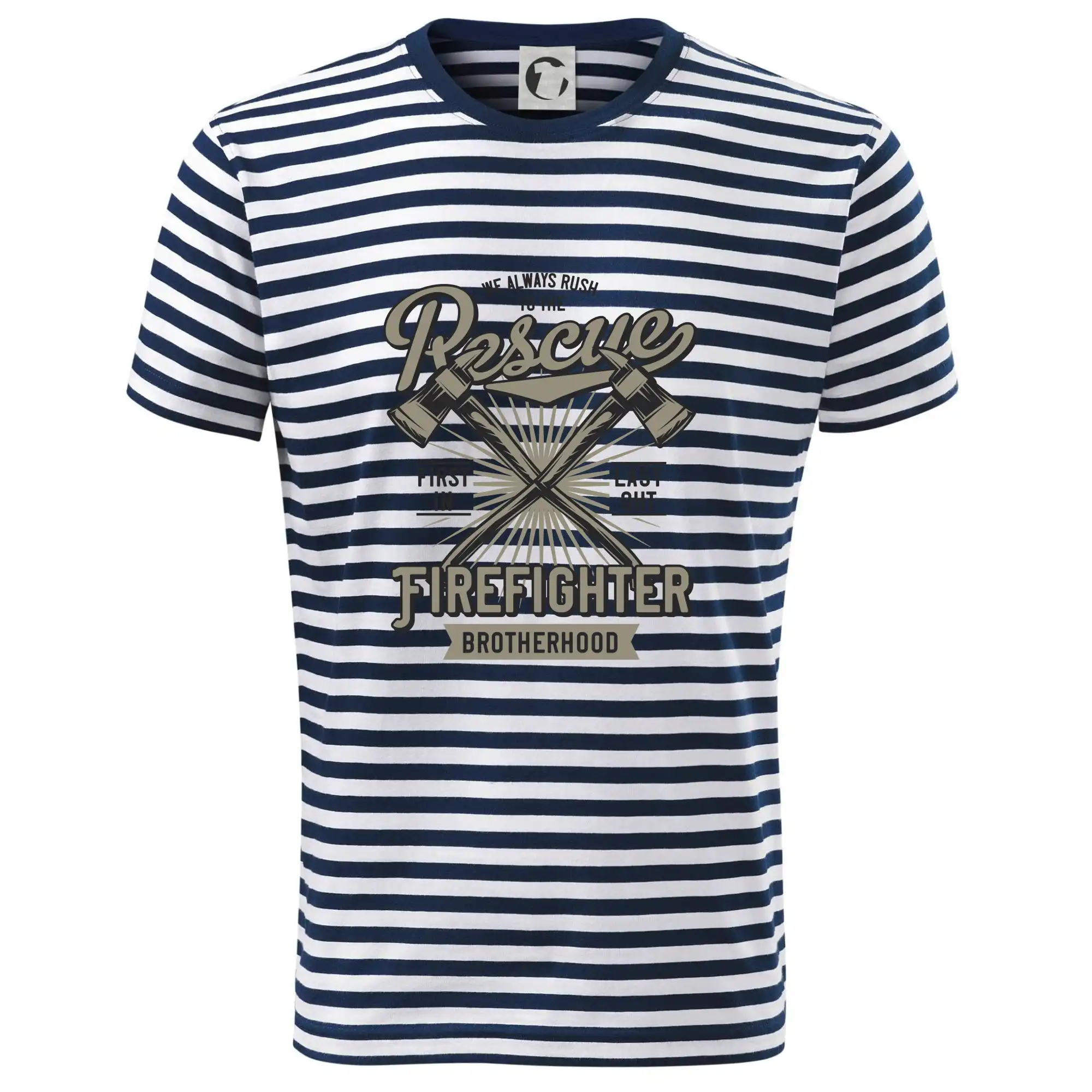 Originálne tričká pre hasičov - Rescue Firefighter - Tričko na vodu