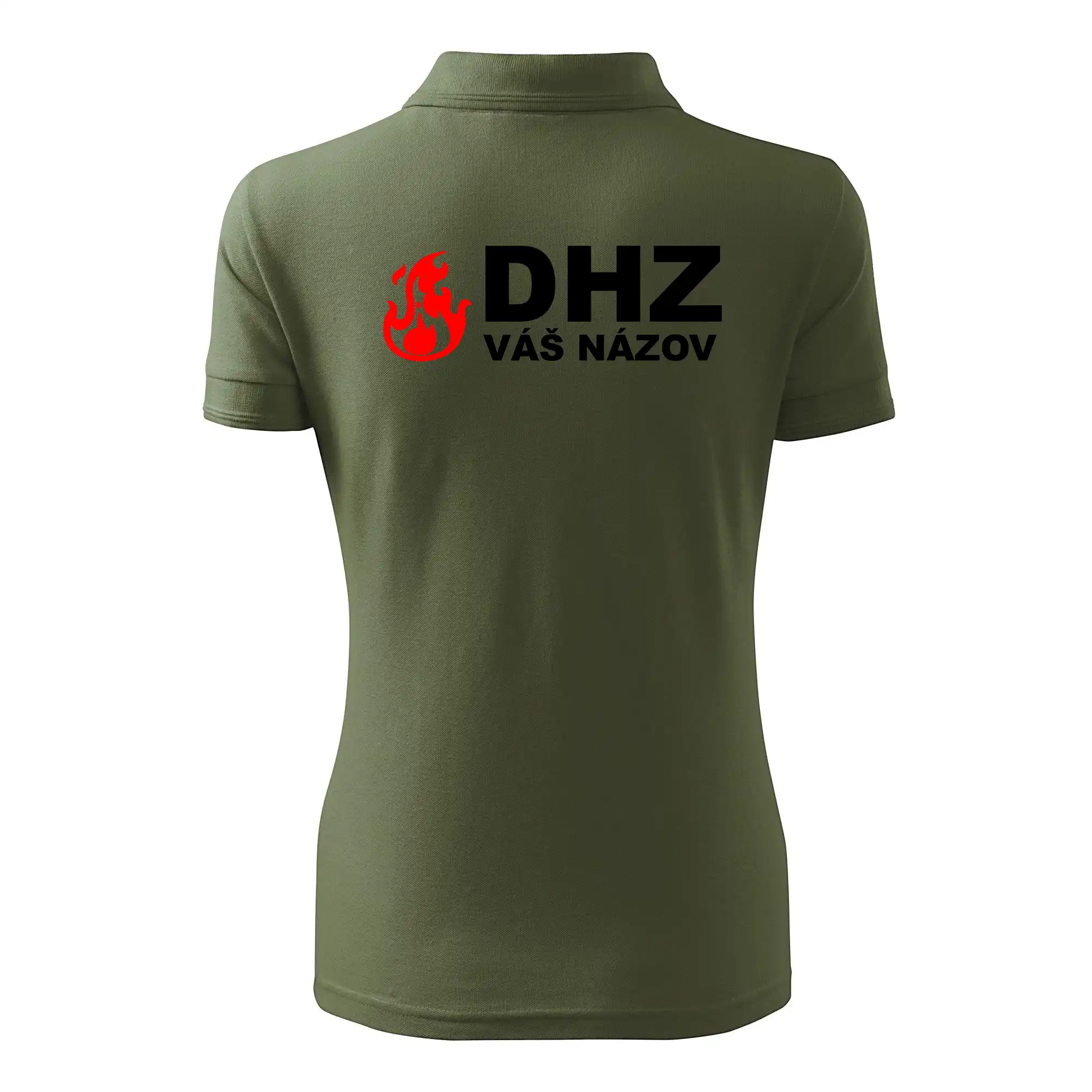 DHZ (oheň, firesport, názov sboru - vlastný nápis)