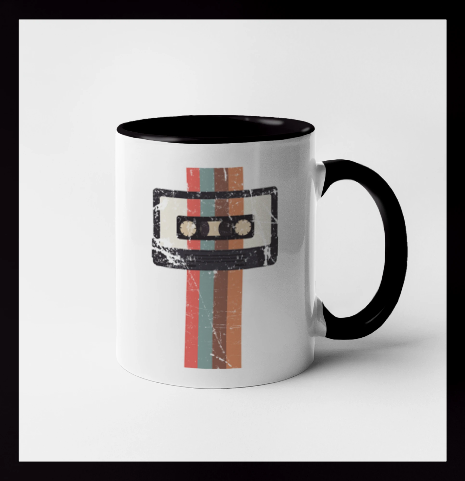 Retro kazeta - pruhy Retro kazeta - pruhy