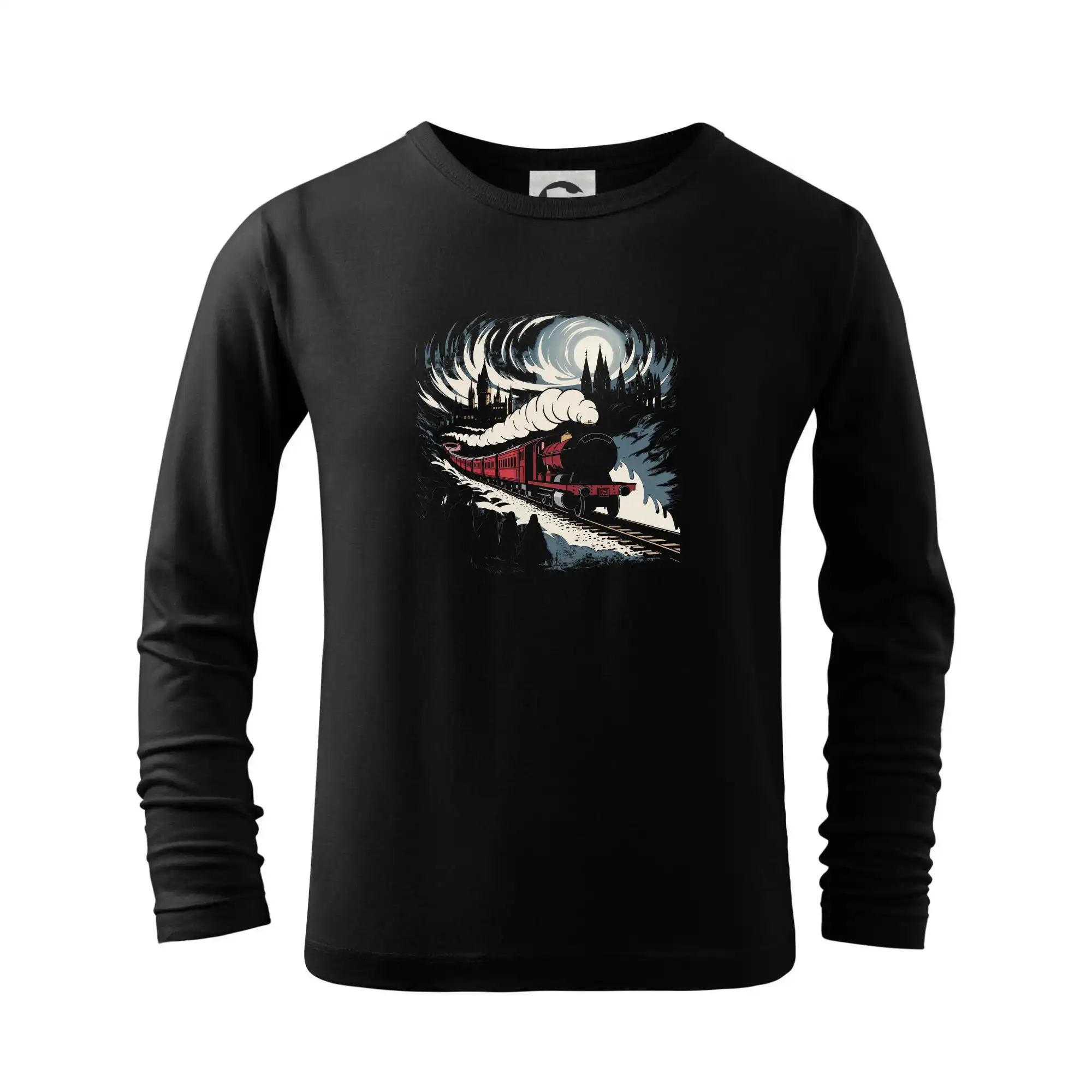 Filmové tričká - Hogwarts Express barevný - Tričko detské Long Sleeve