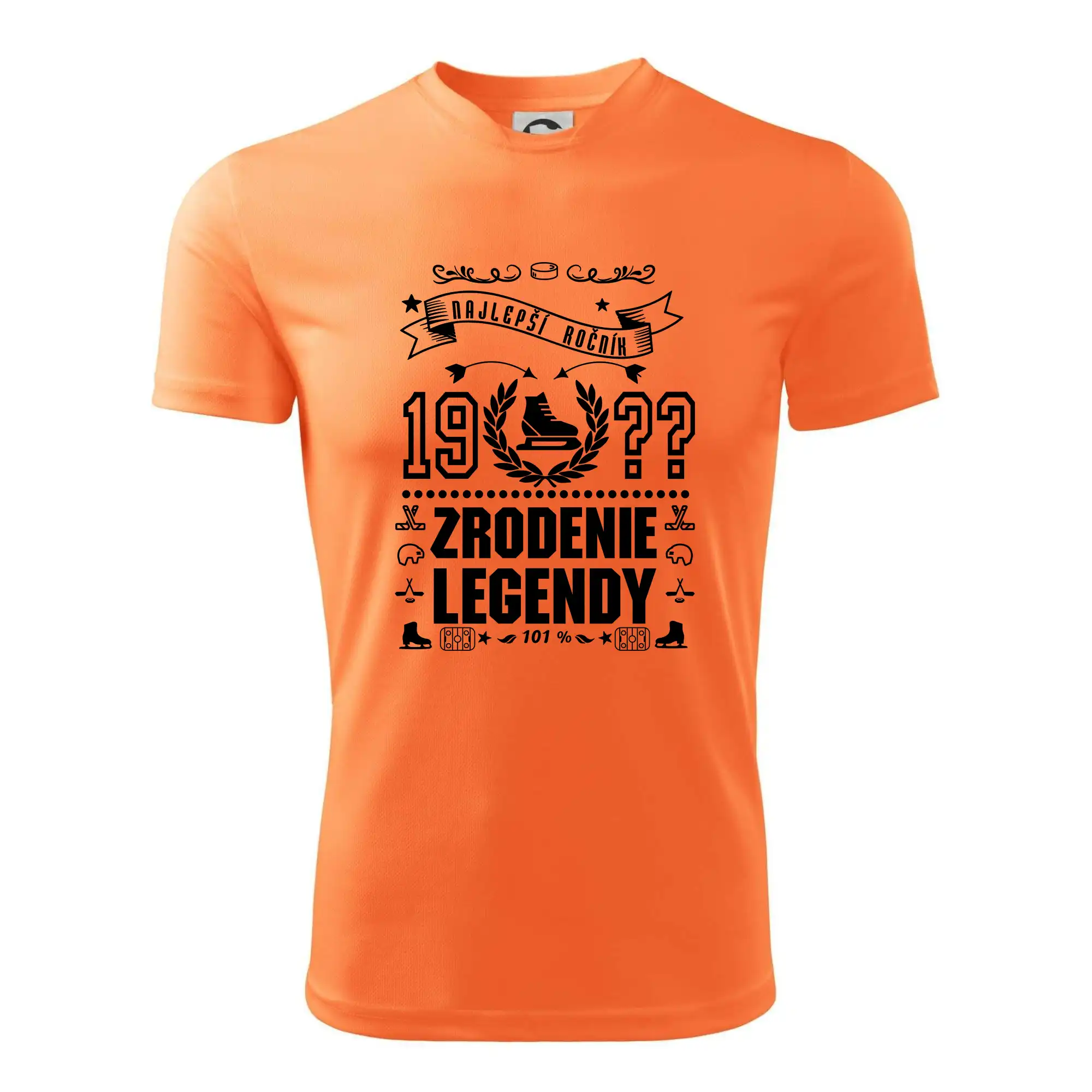 Trička Zrodenie legendy - Zrodenie legendy pre hokejistu - Pánske tričko Fantasy športové