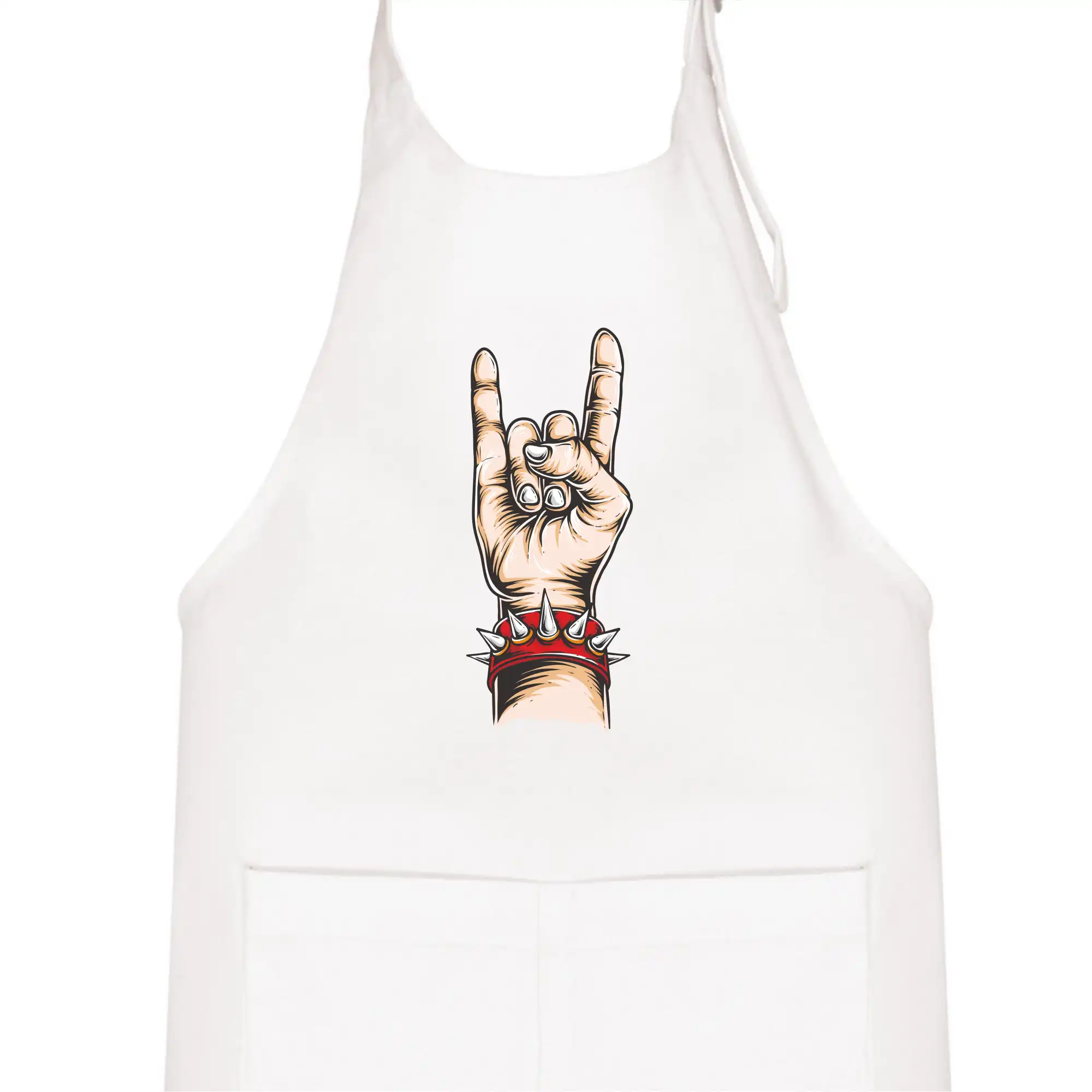 Rocková ruka s náramkem