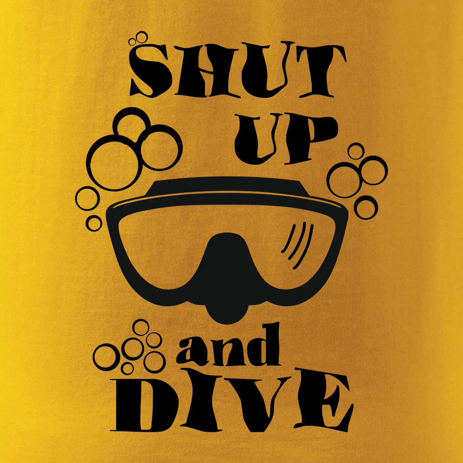 Shut up and dive