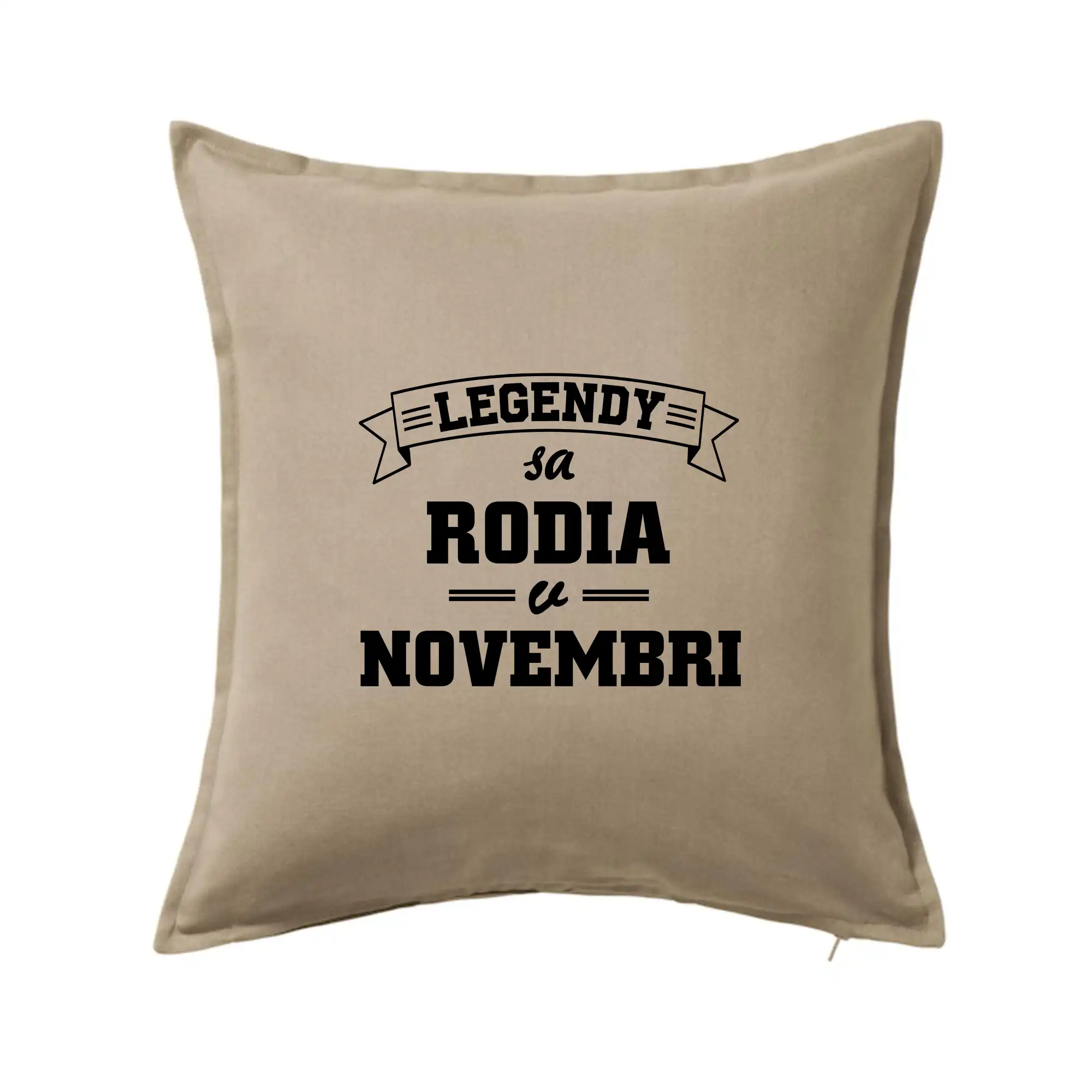 Tričká pre narodených v novembri - Legendy sa rodia v novembri - Vankúš 50x50
