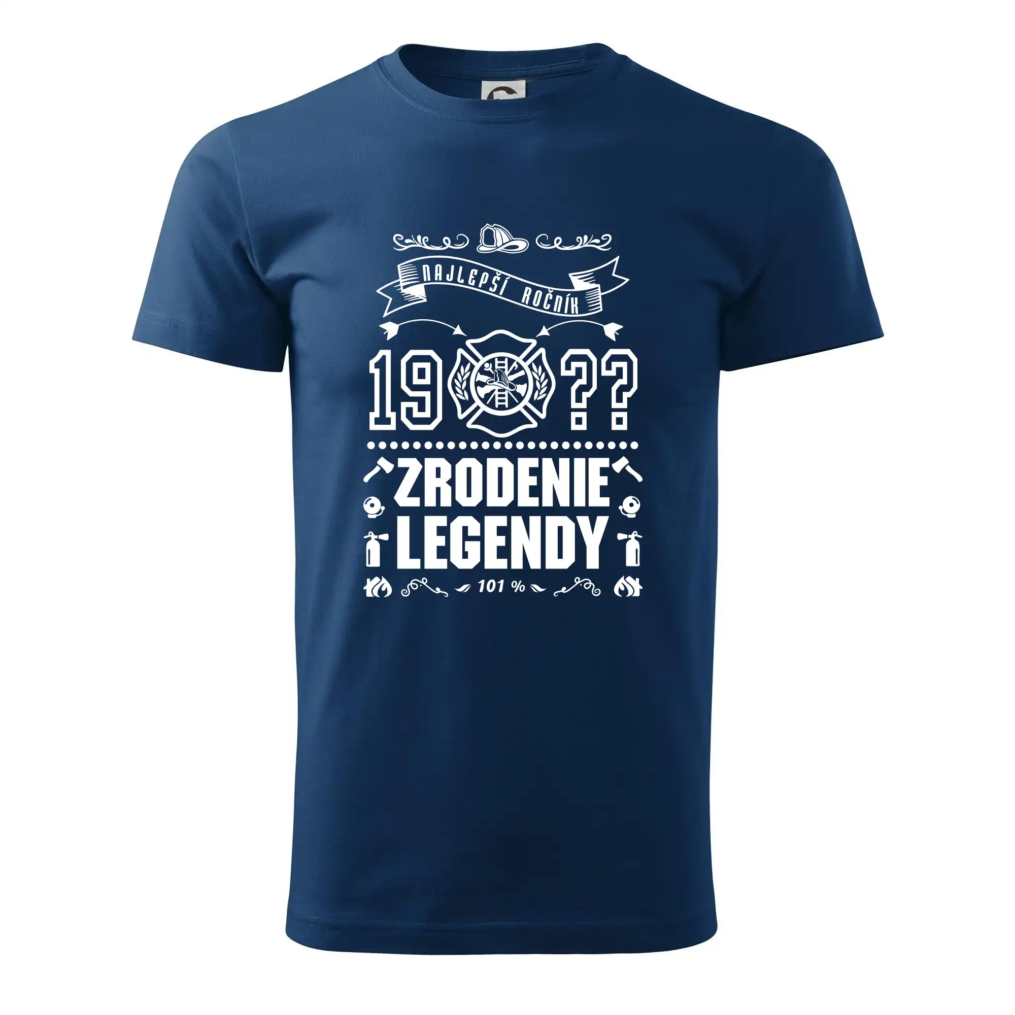 Trička Zrodenie legendy - Zrodenie legendy - pre hasičov - Klasické pánske tričko vyššej gramáže