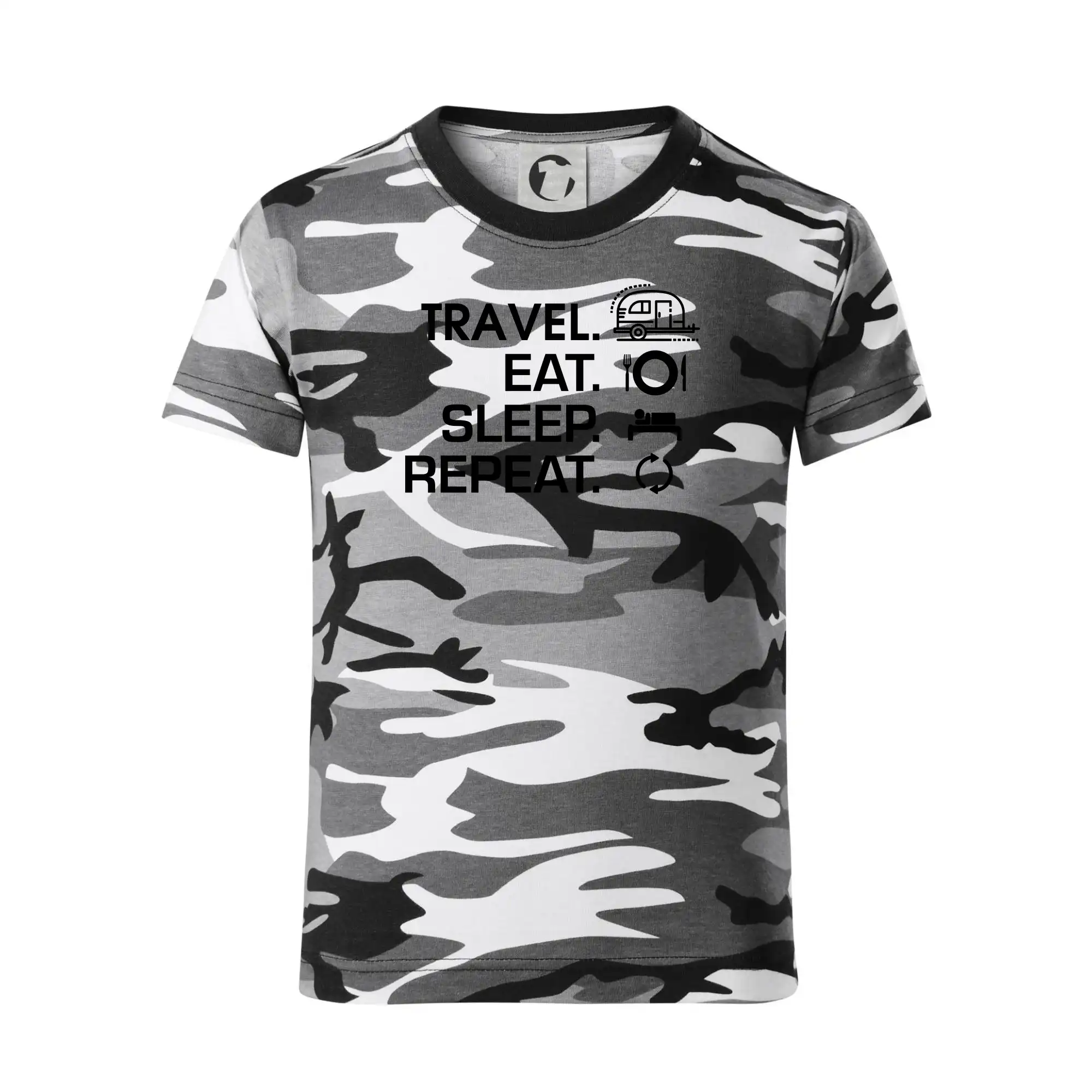 Eat sleep travel - Malý přívěs