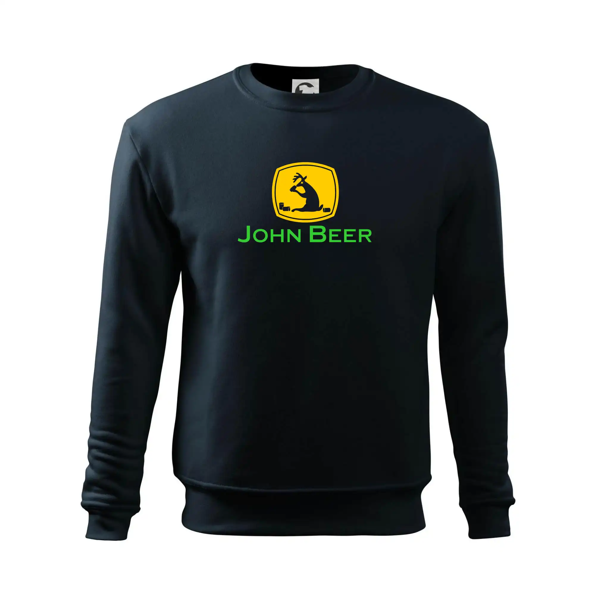 John Beer jelen s pivem