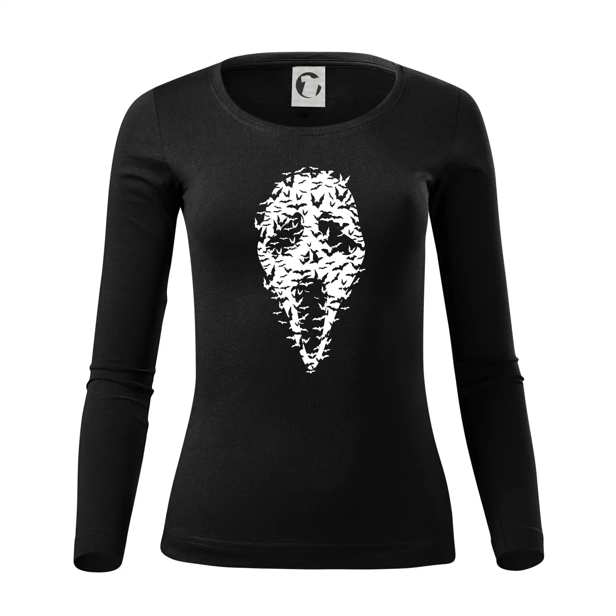 Grafické tričká - Ghost Face Bats - Dámske tričko FIT-T LS - zužené