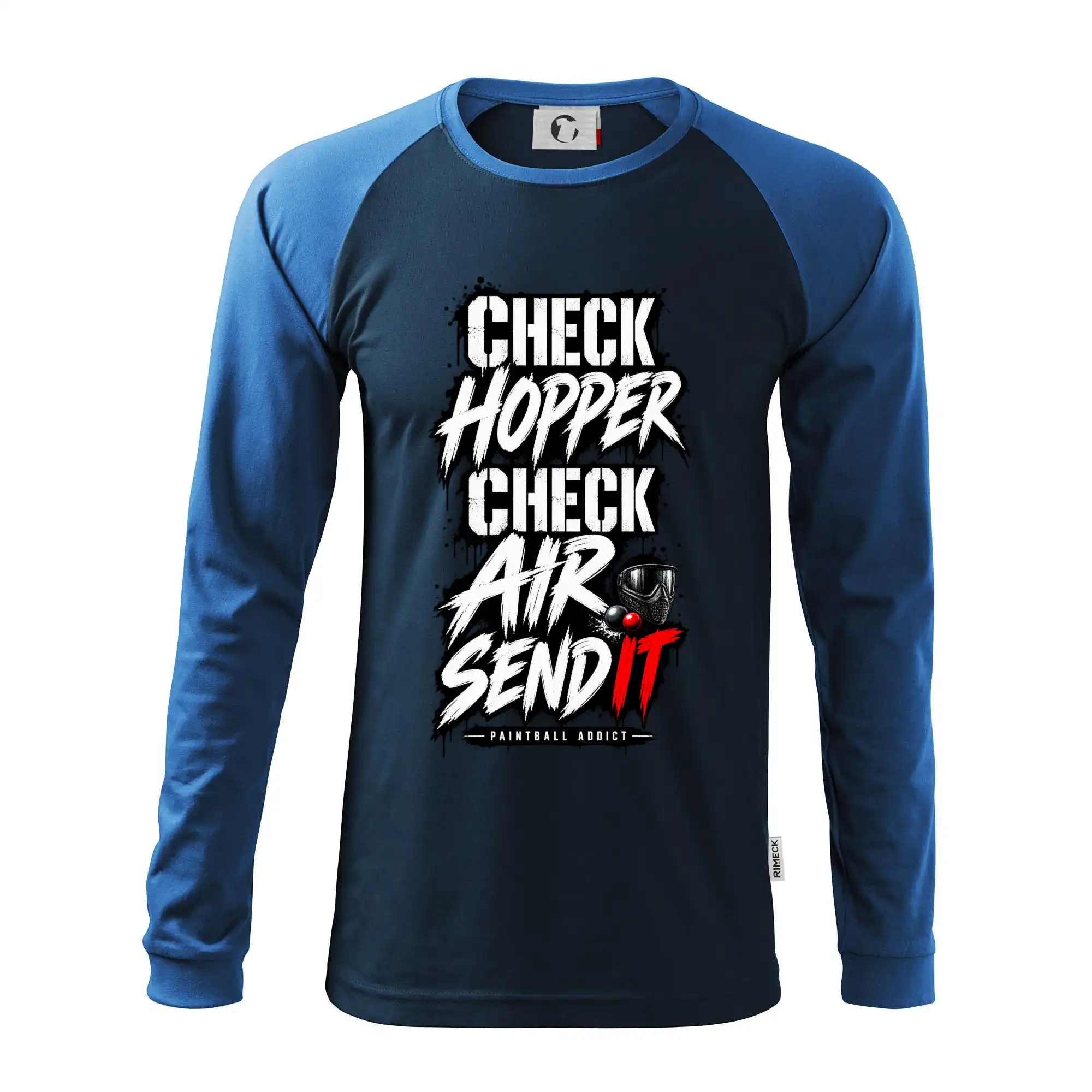 Kontrola zásobníku check hopper air paintball