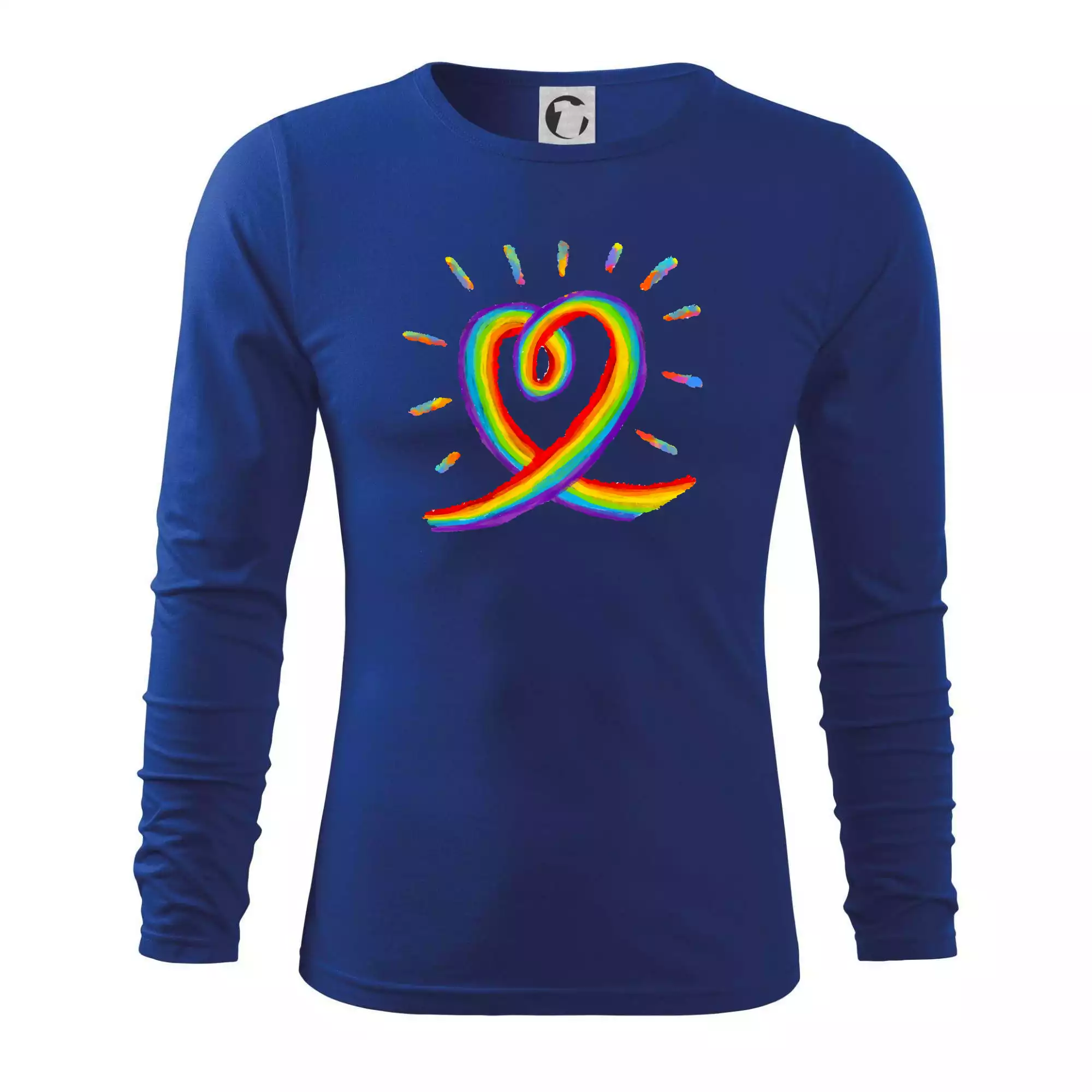 Srdce pride duha kreslená