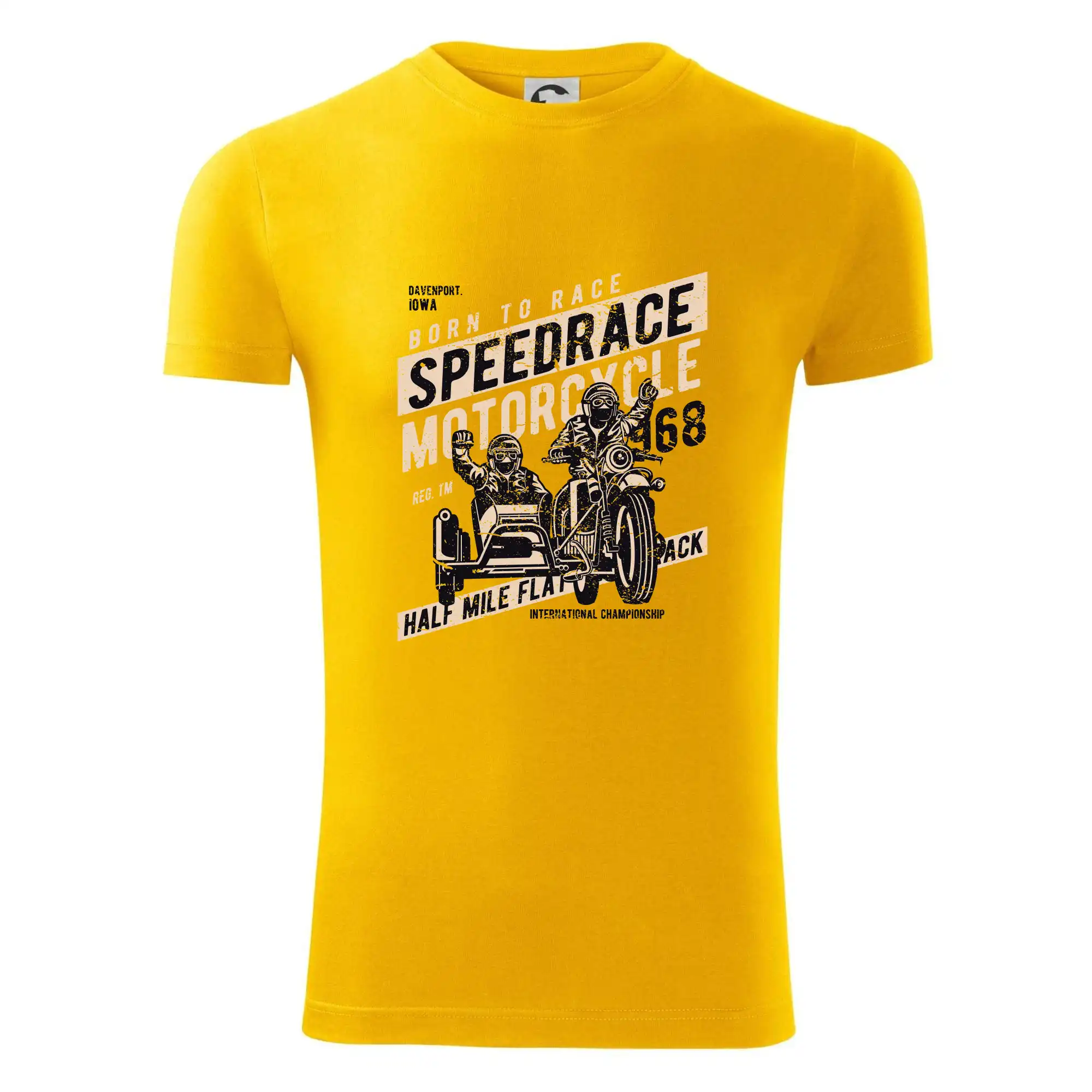 Speedrace motrcycle half mile