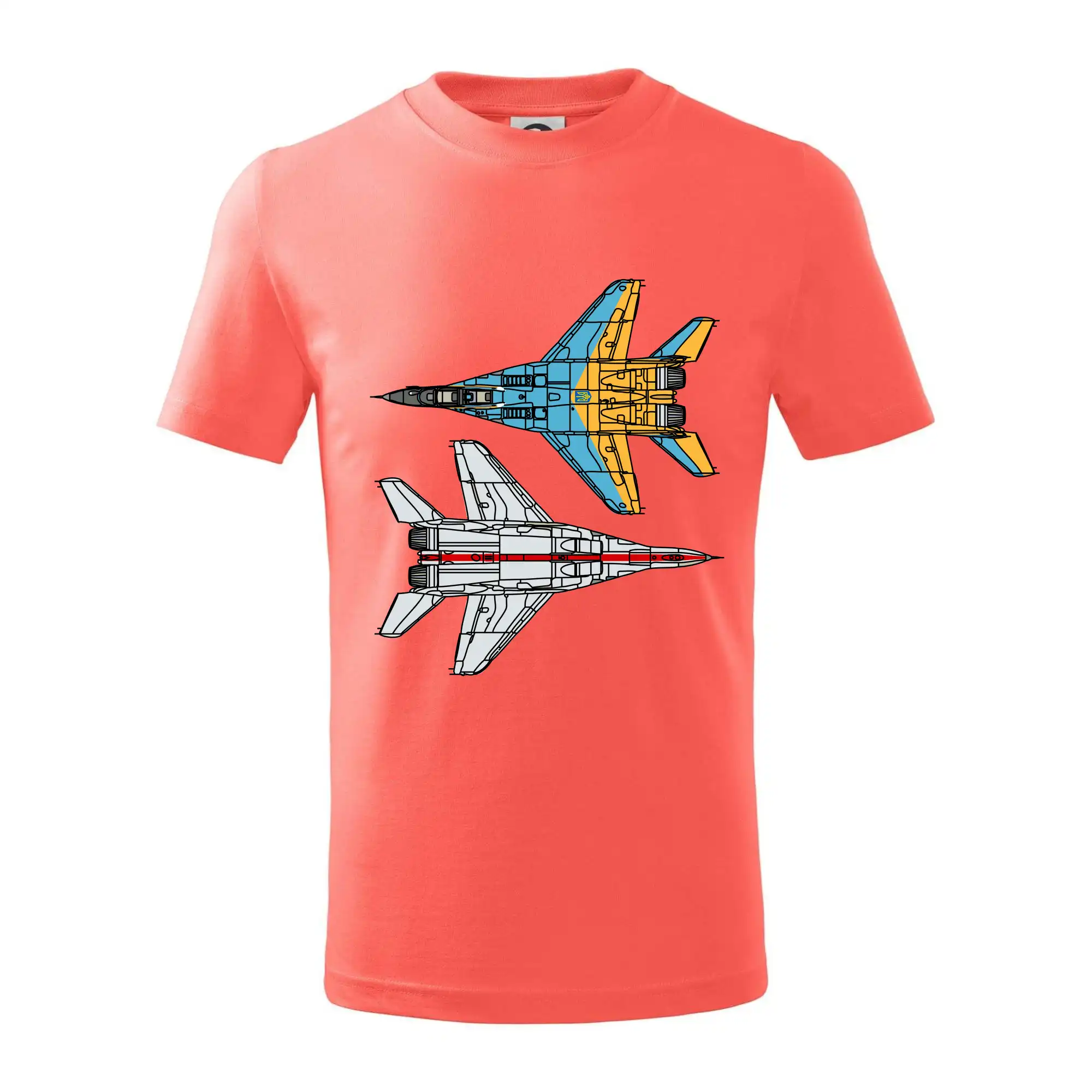 Mig 29 Fulcrum ze spoda a ze zhora