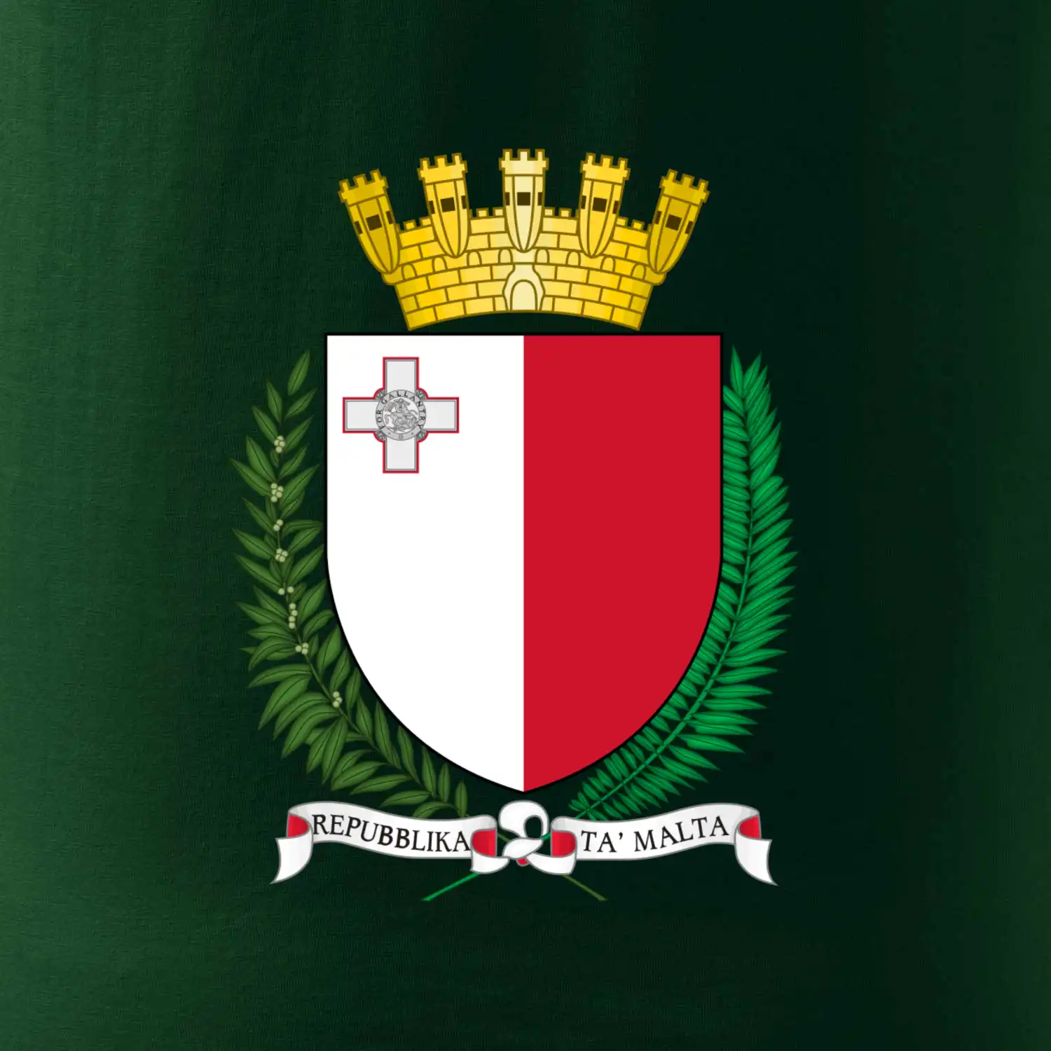 Malta - statní znak