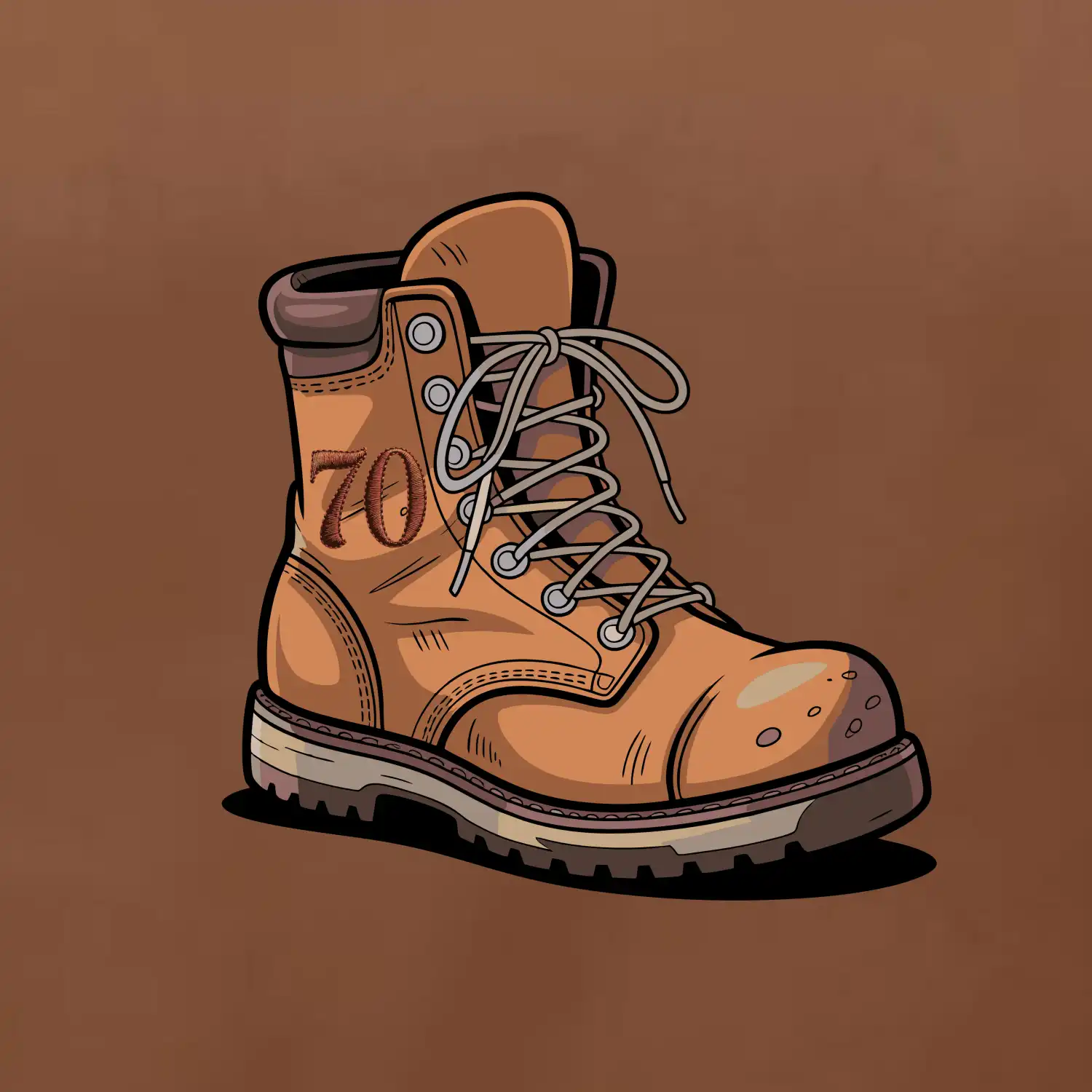 Turistická narozeninová bota 70