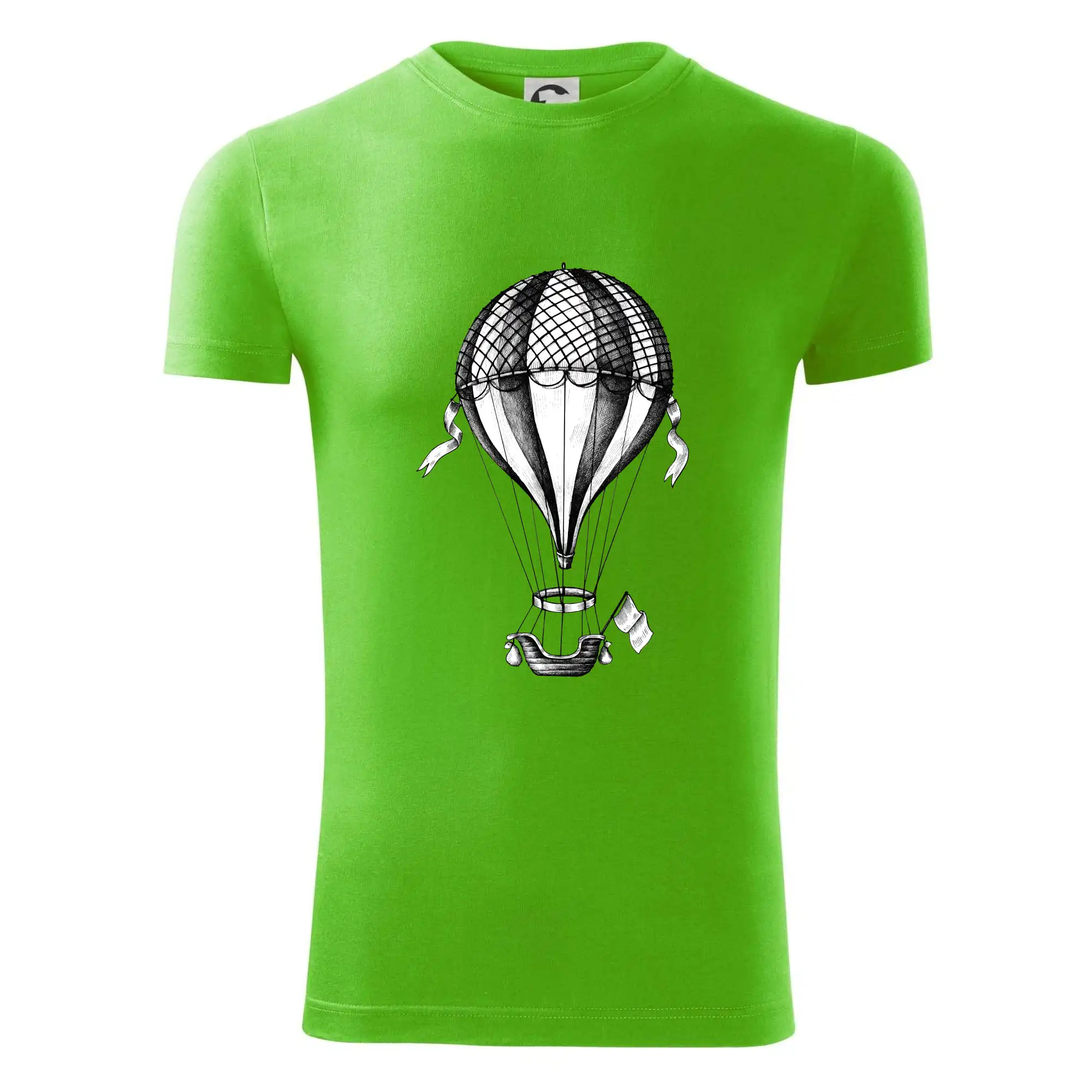Horkovzdušný balón  kreslený