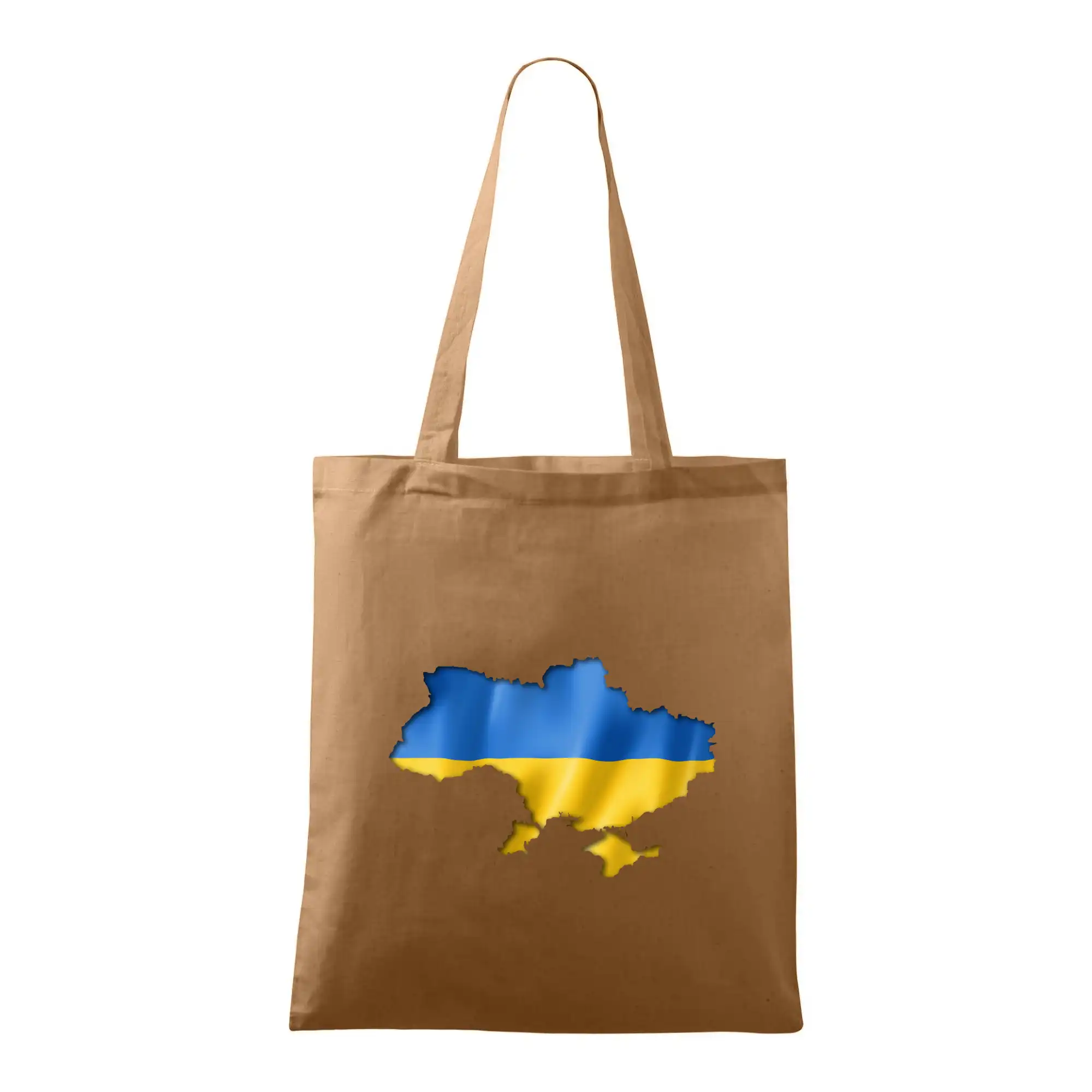 Ukrajina vlajka mapa