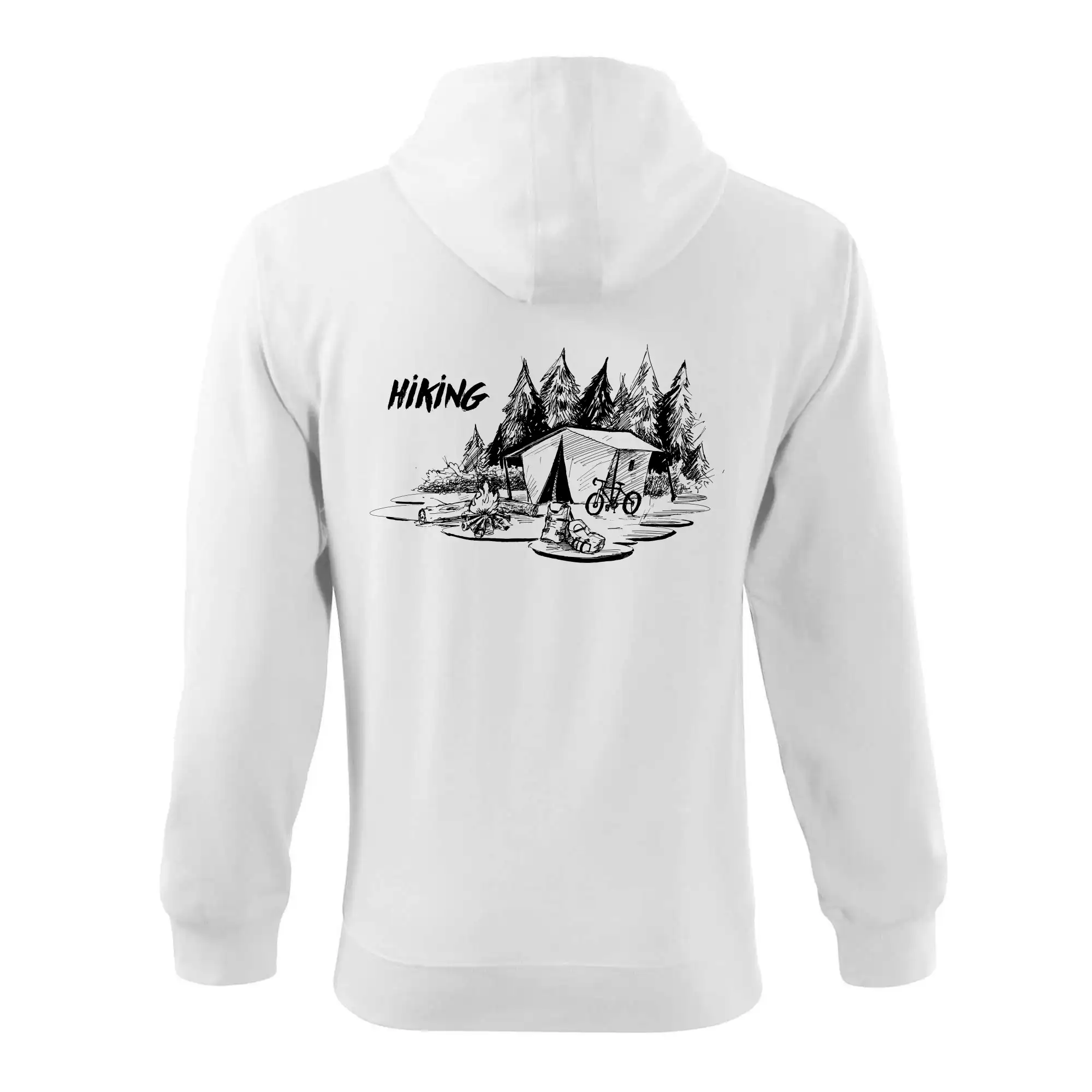 Hiking - obrázek kreslený