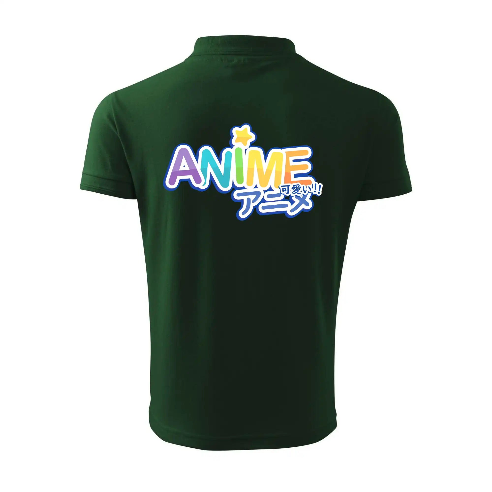 Anime nápis duhový