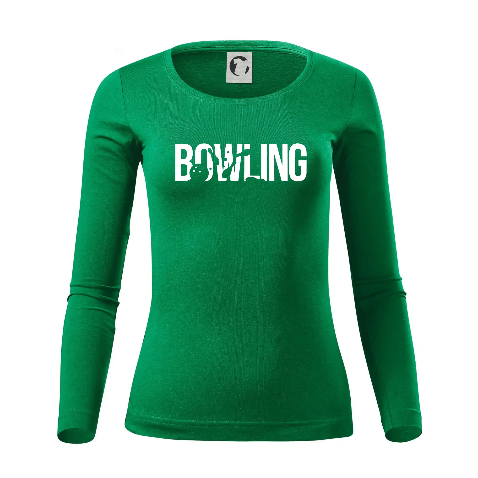 Bowling nápis kuželky
