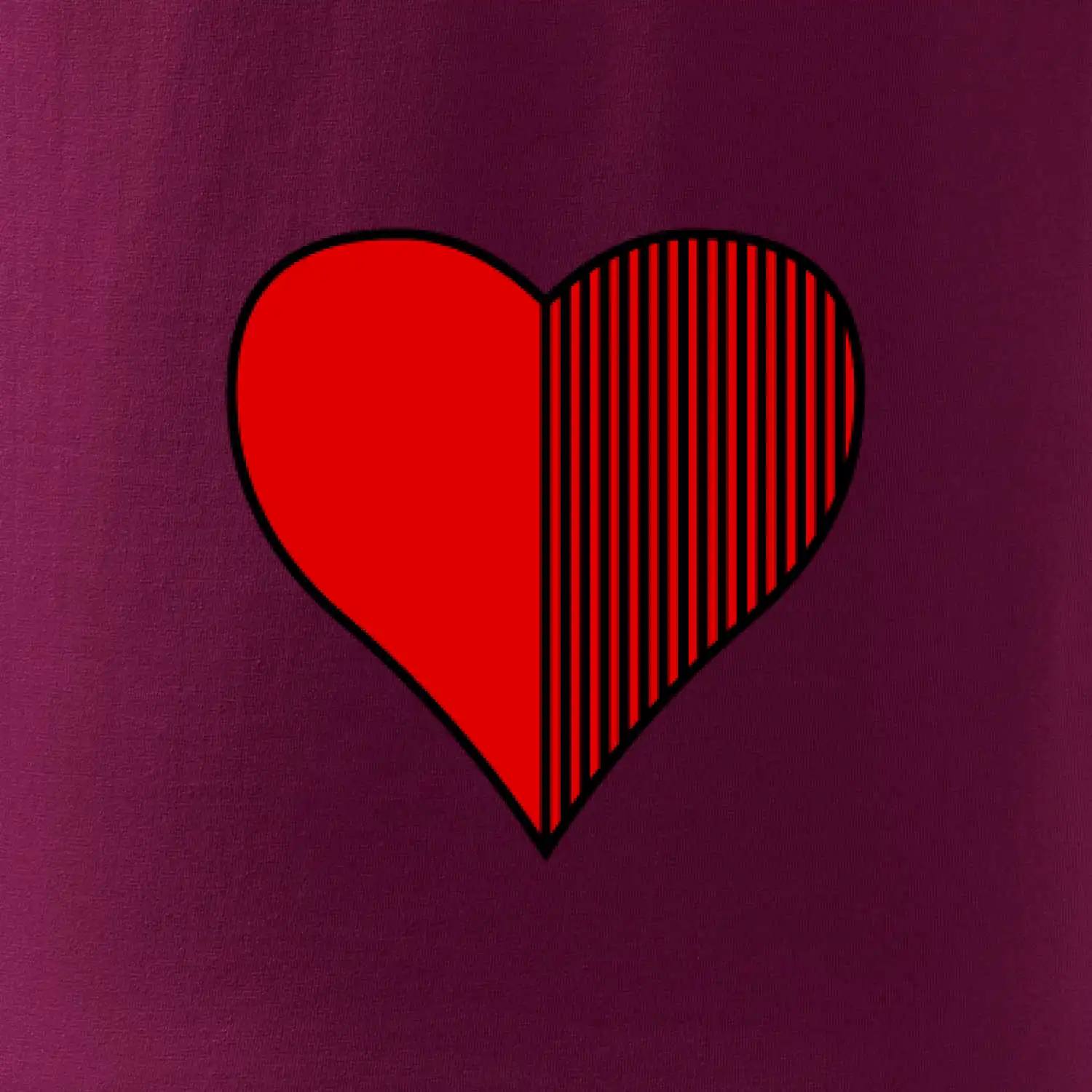 Prší - Červený - prso