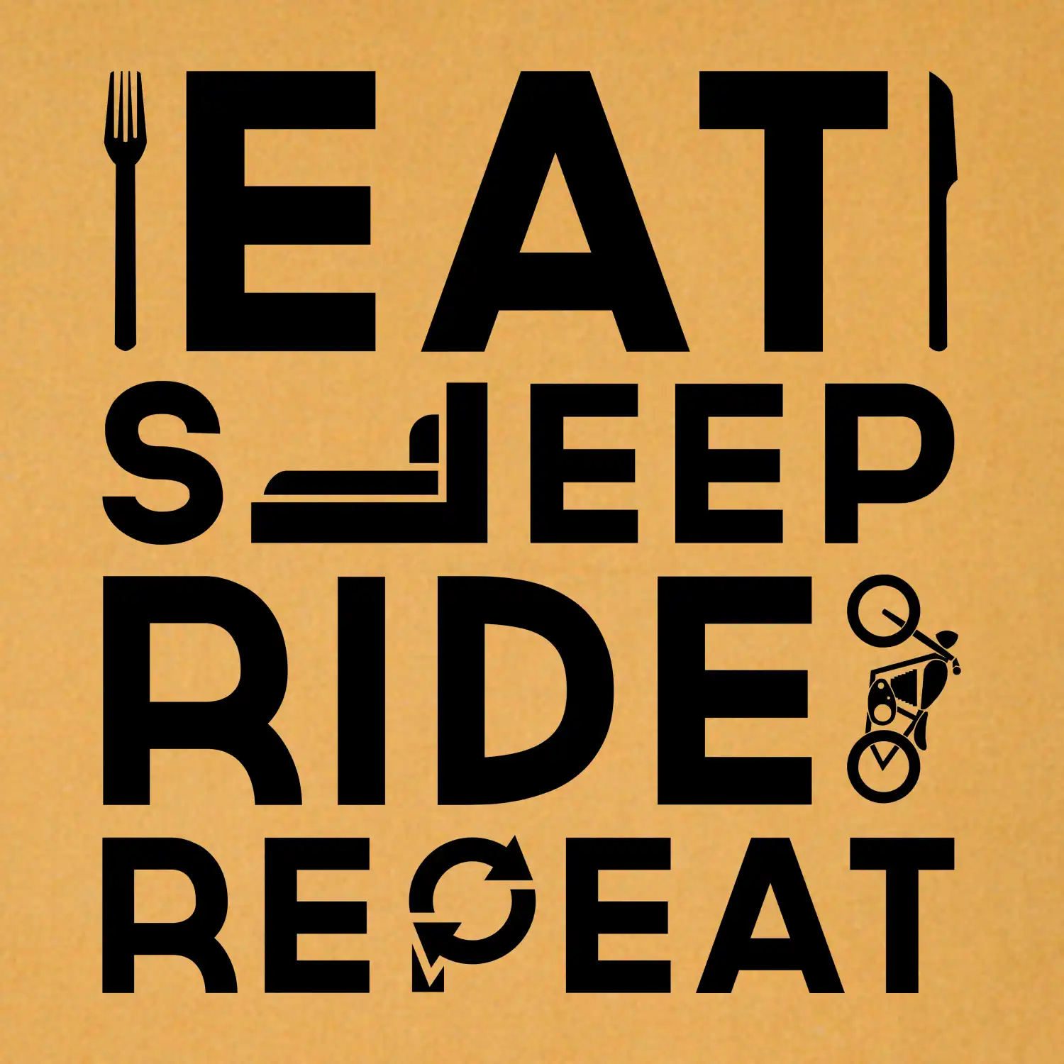 Eat sleep ride moto