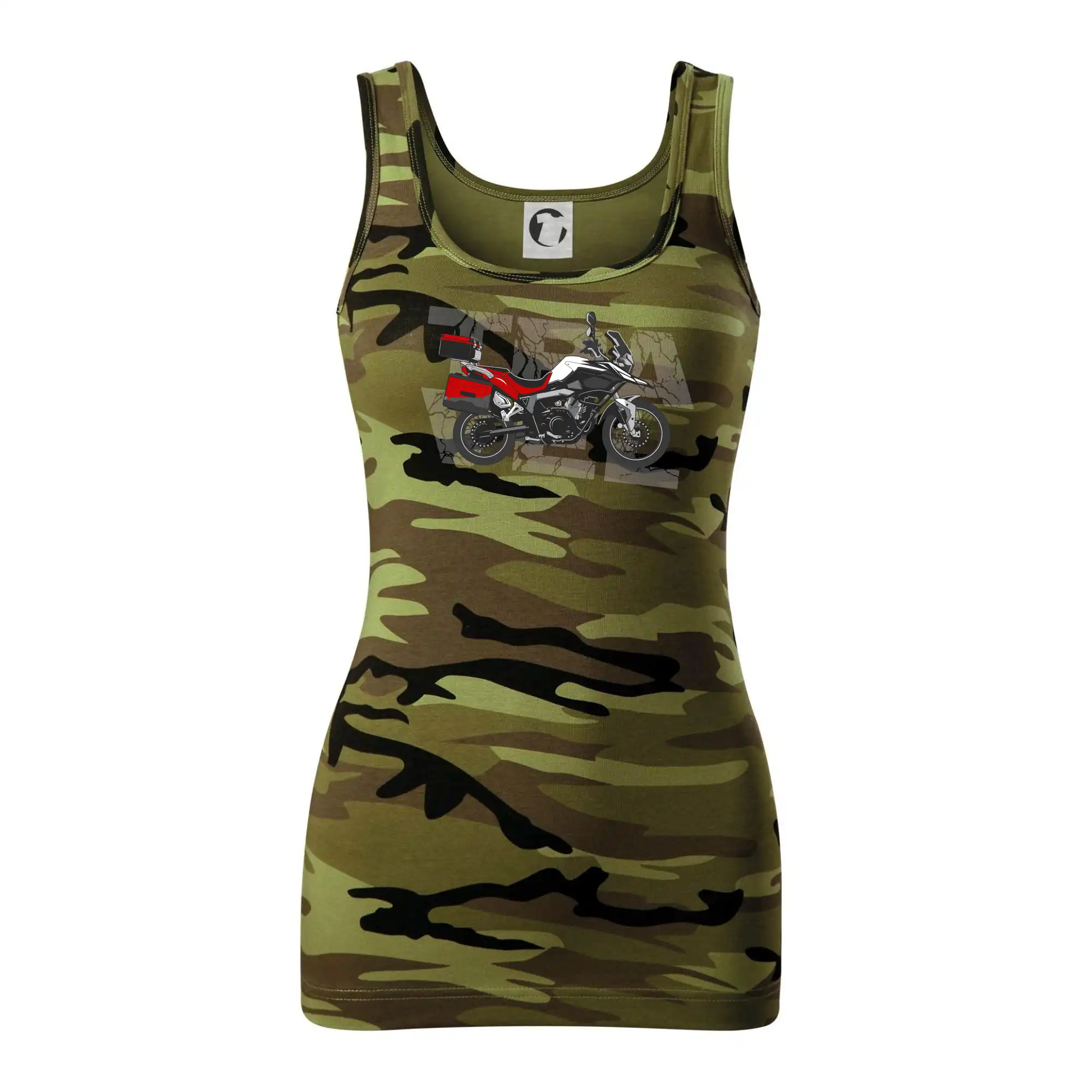 Cestovní enduro červená