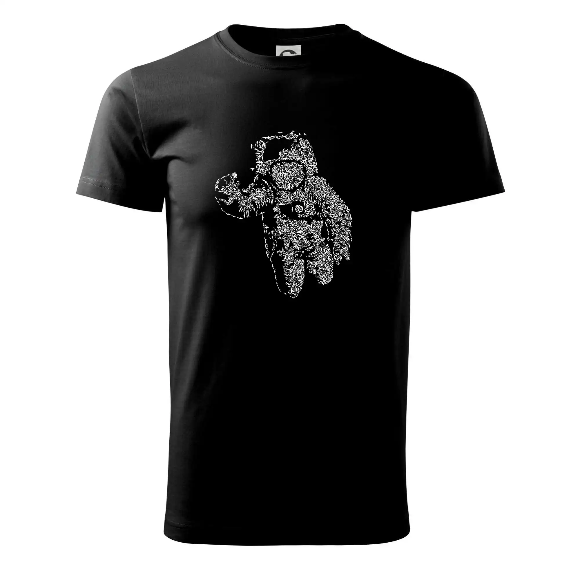 Vesmirne tričká - Flying Astronaut - Tričko extra veľké  (5-8XL)