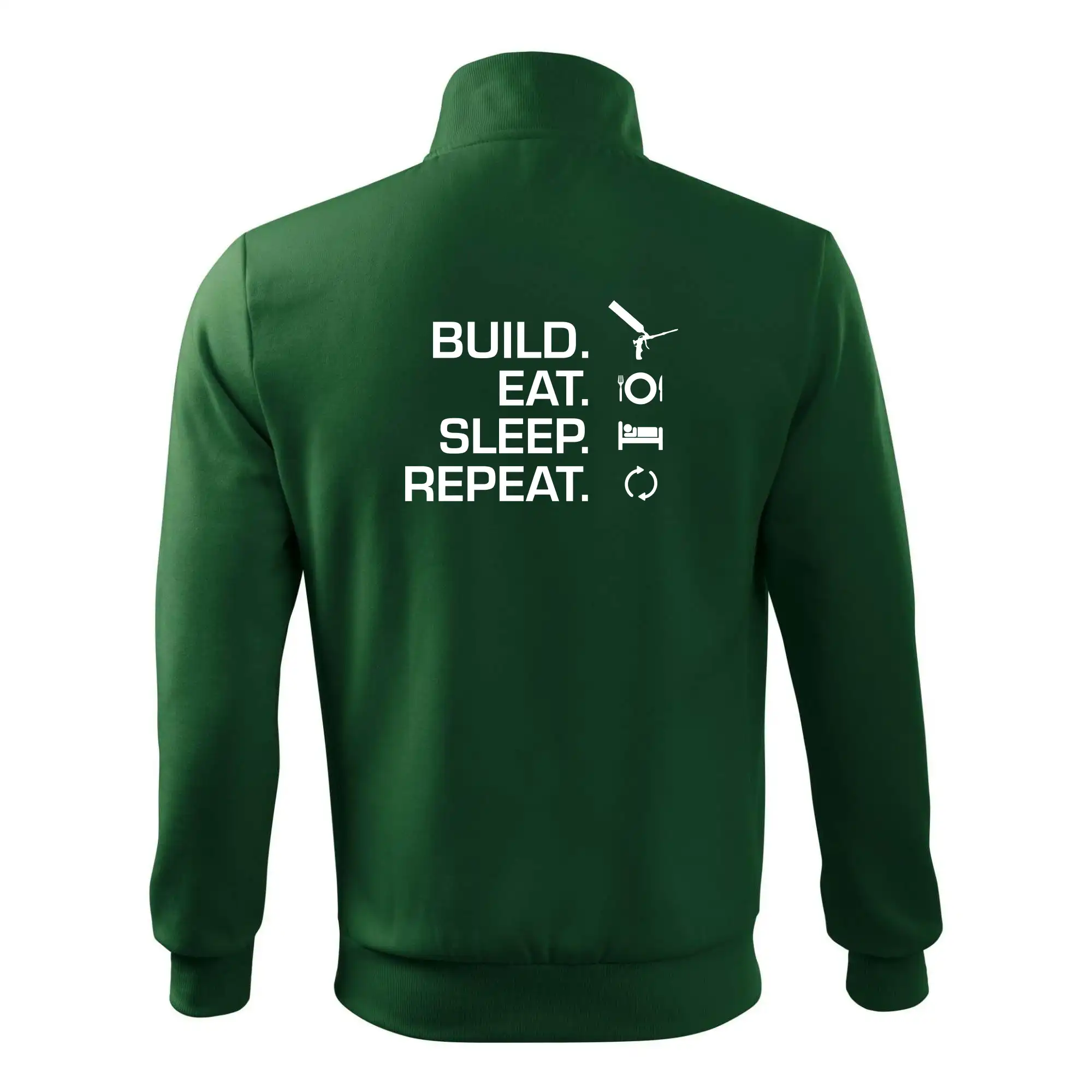 Build eat sleep repeat - montážní pěna