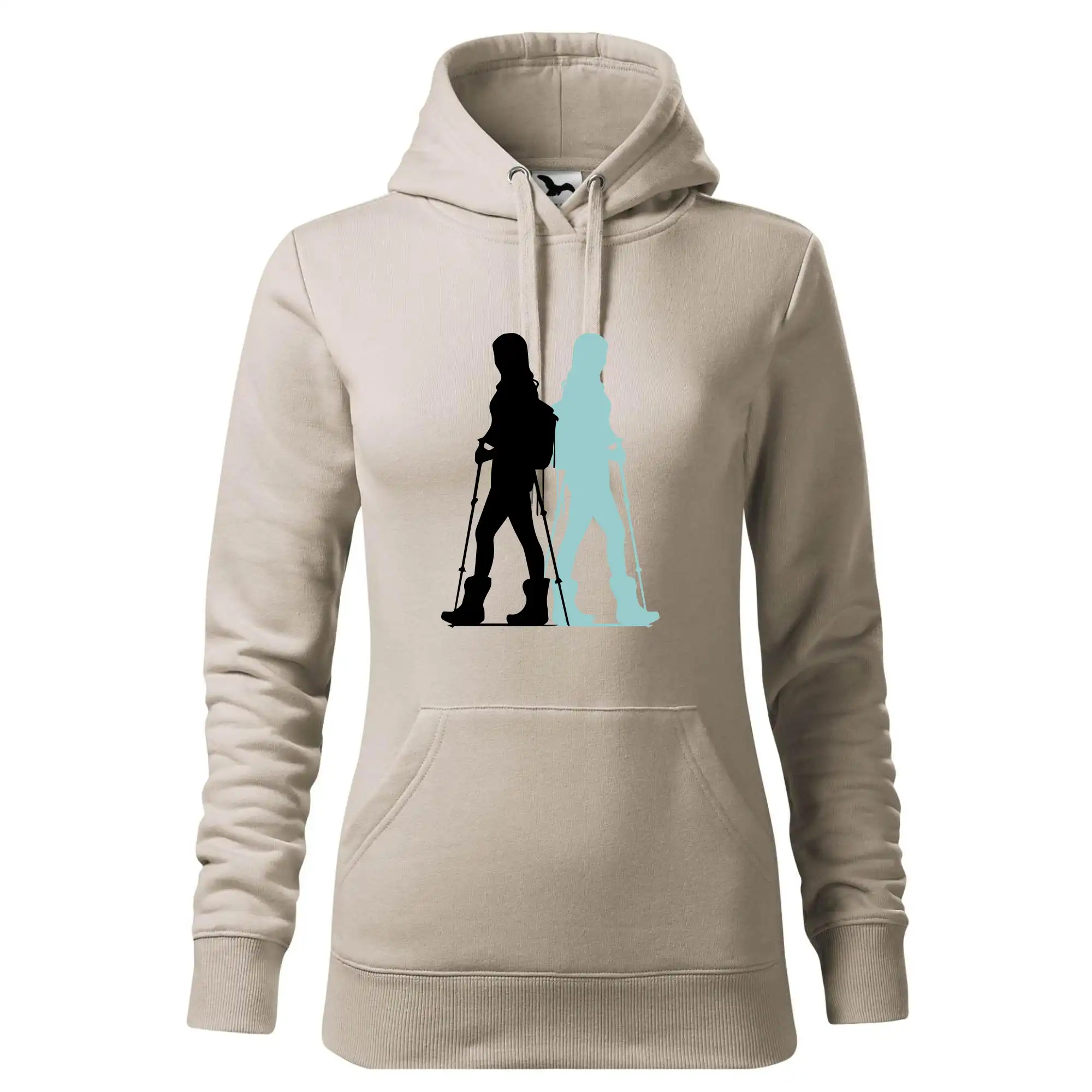 Nordic walking figury - žena