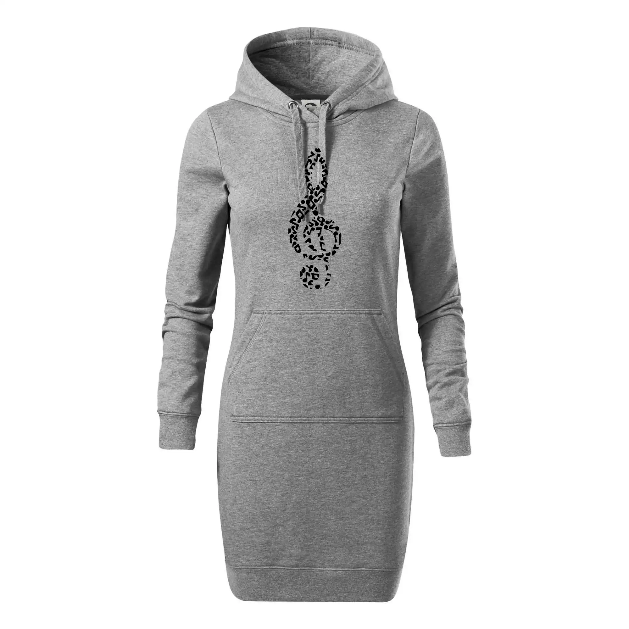 Houslový klíč z not